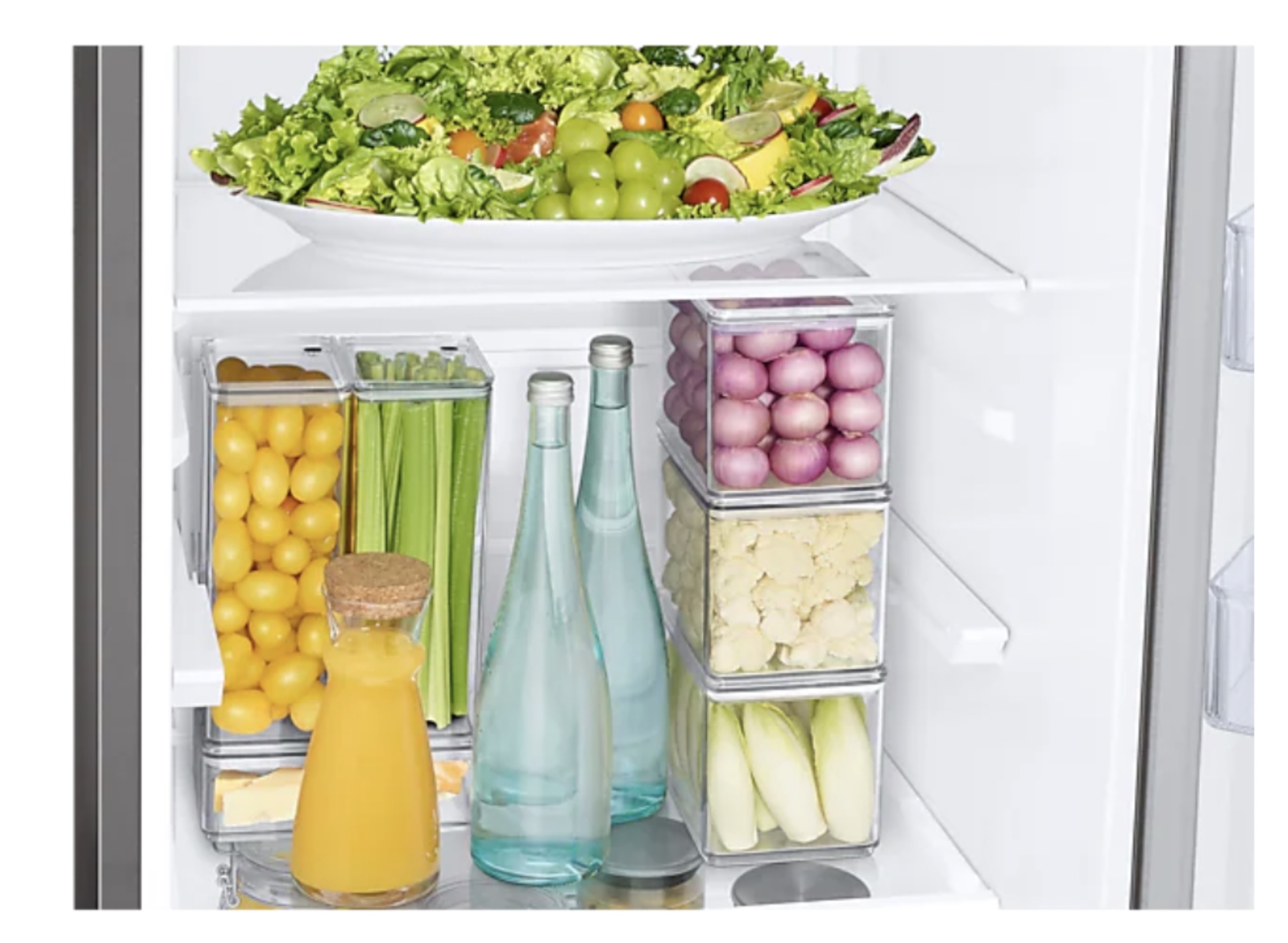 SAMSUNG RB34C601DSA/EF vrijstaande koel-/vriescombinatie - 185cm SAMSUNG RB34C601DSA/EF vrijstaande koel-/vriescombinatie - 185cm