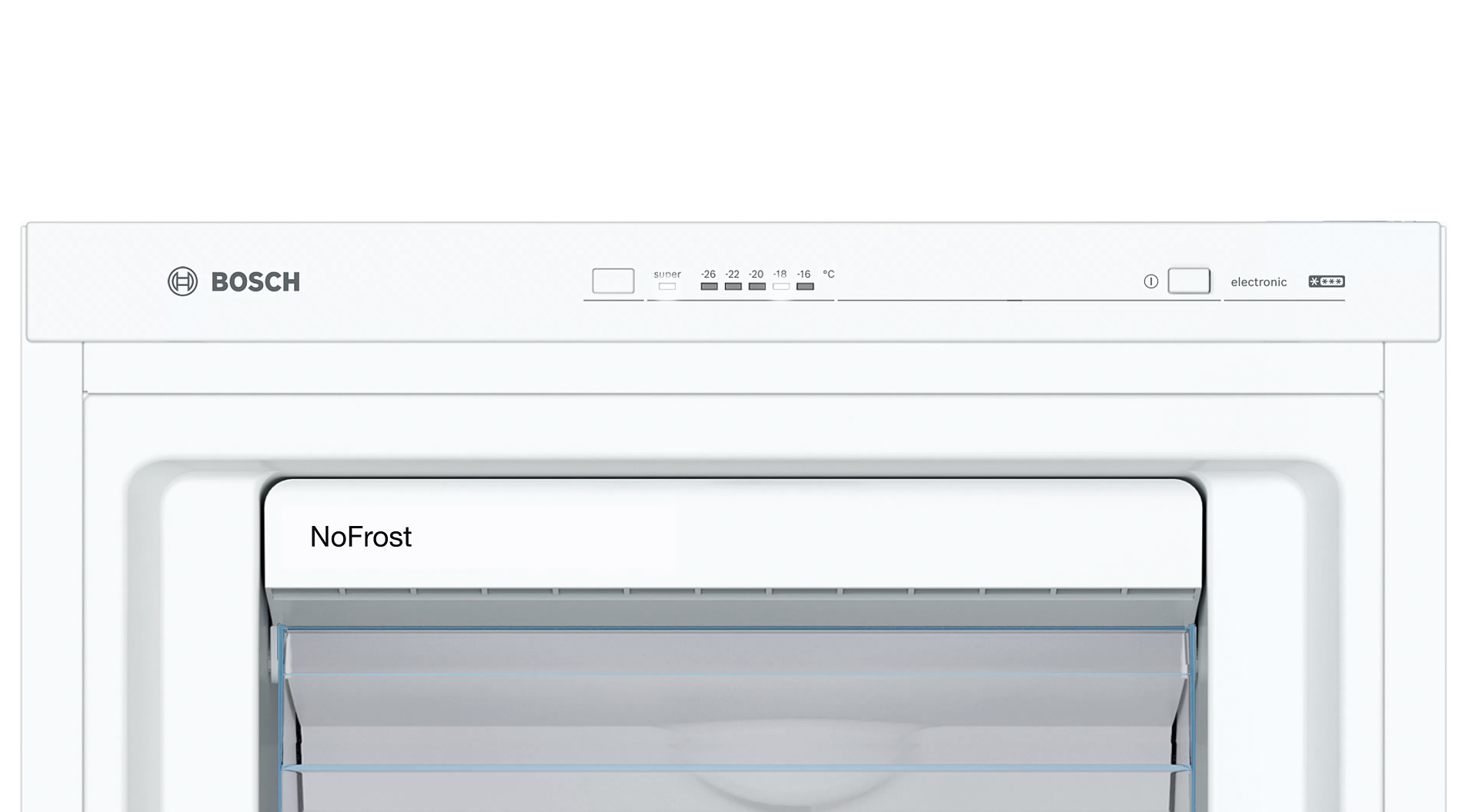 BOSCH GSN33EWEV SERIE 4 vrijstaande vriezer - 176cm BOSCH GSN33EWEV SERIE 4 vrijstaande vriezer - 176cm