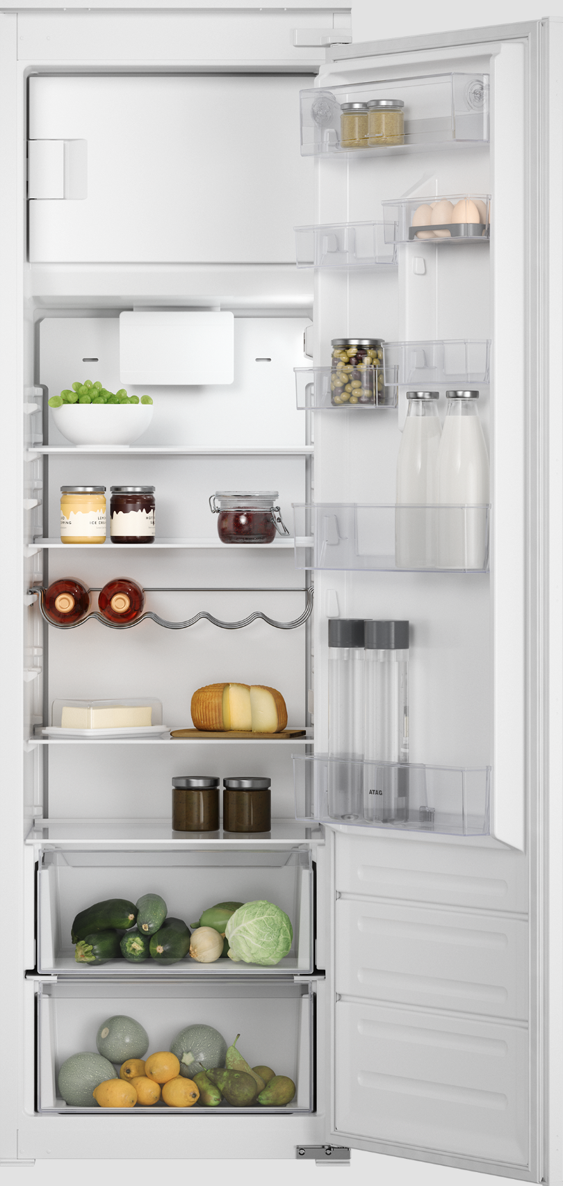 ATAG KS38178B koelkast met vriesvak - 178cm