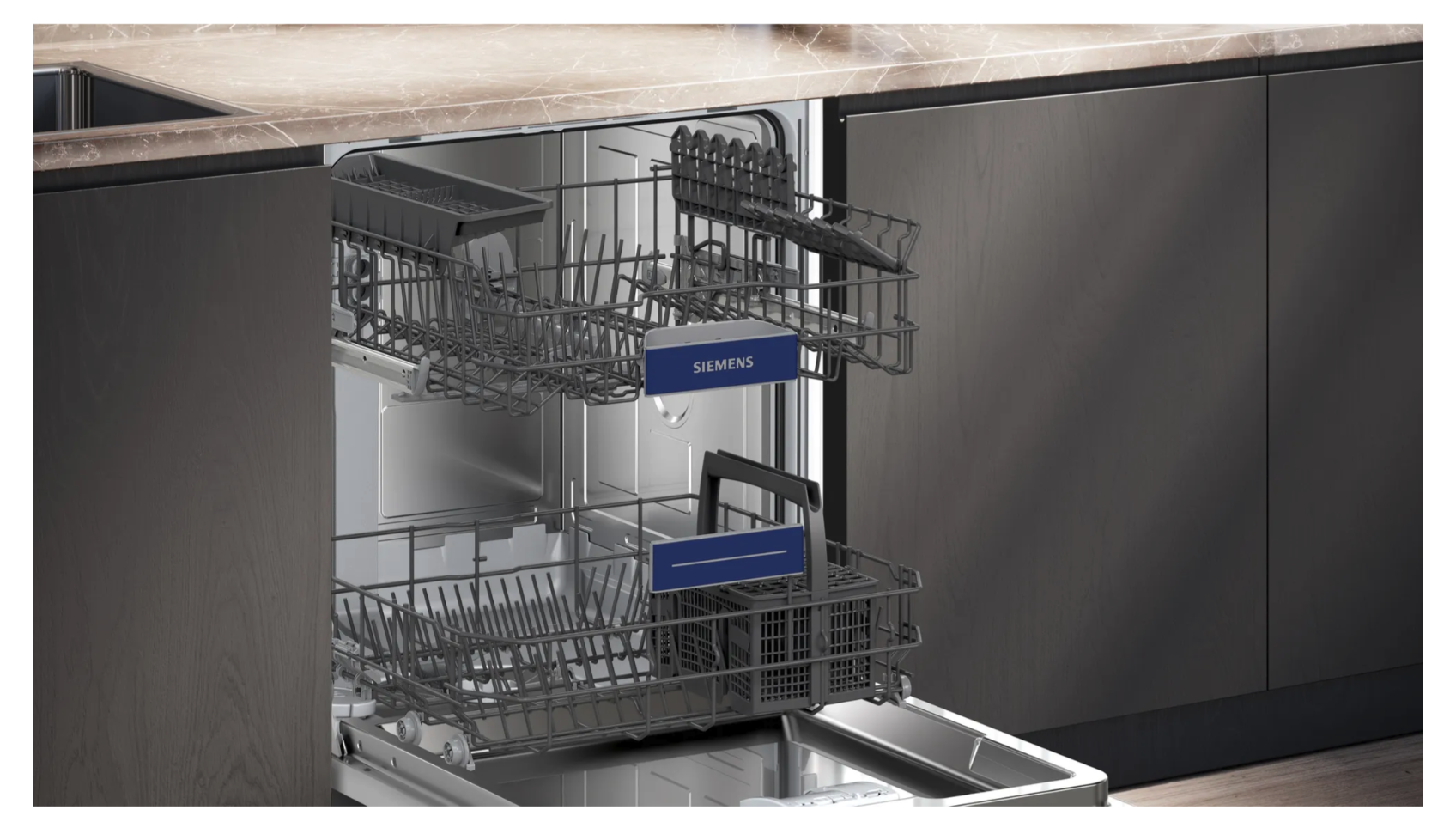 SIEMENS SN53ES04TE iQ300 vaatwasser met bedieningspaneel