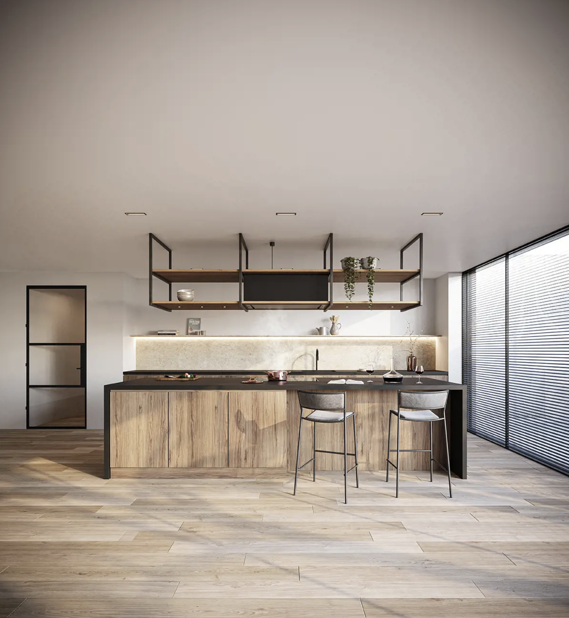 NOVY 15003 eilanddampkap - 90cm