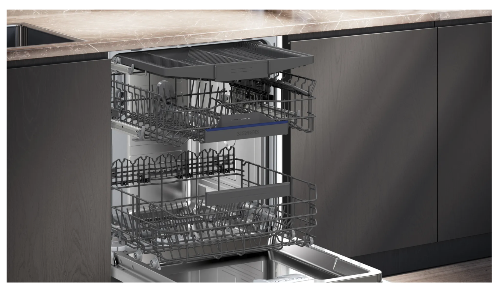 SIEMENS SN53ES22CE iQ300 vaatwasser met bedieningspaneel