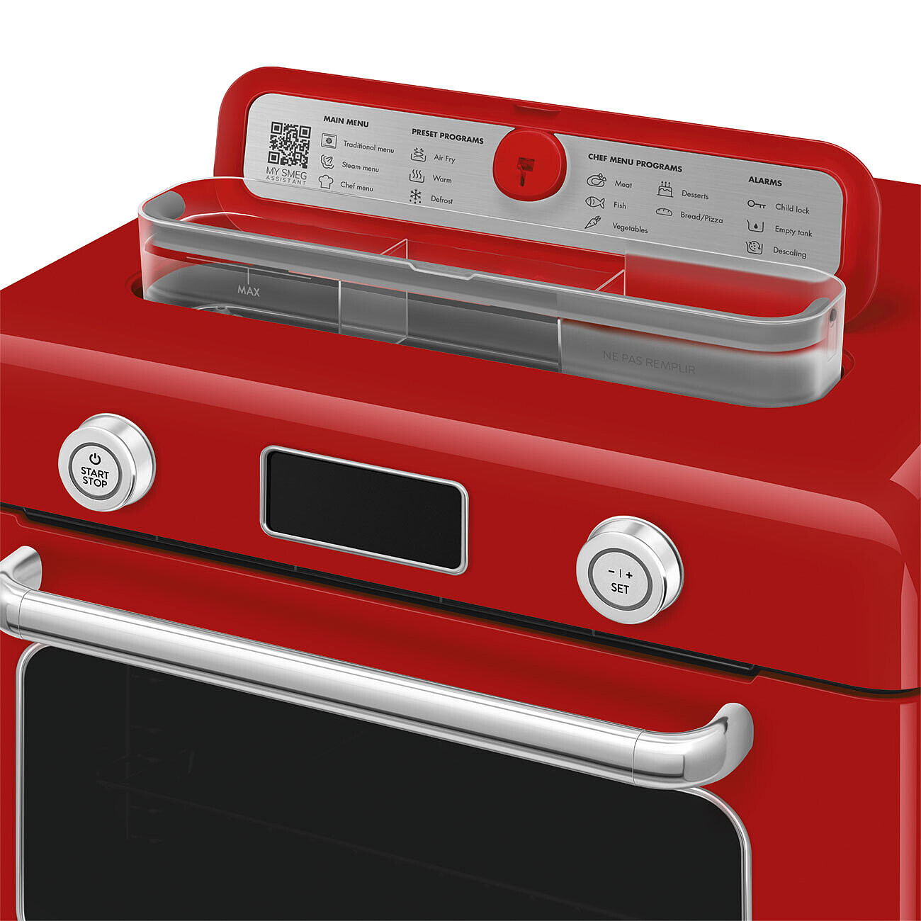 SMEG COF01RDEU vrijstaande oven combi