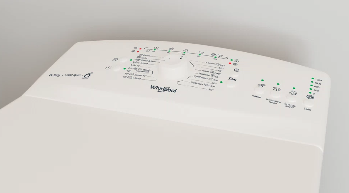 WHIRLPOOL TDLR65230LBE wasmachine - bovenlader