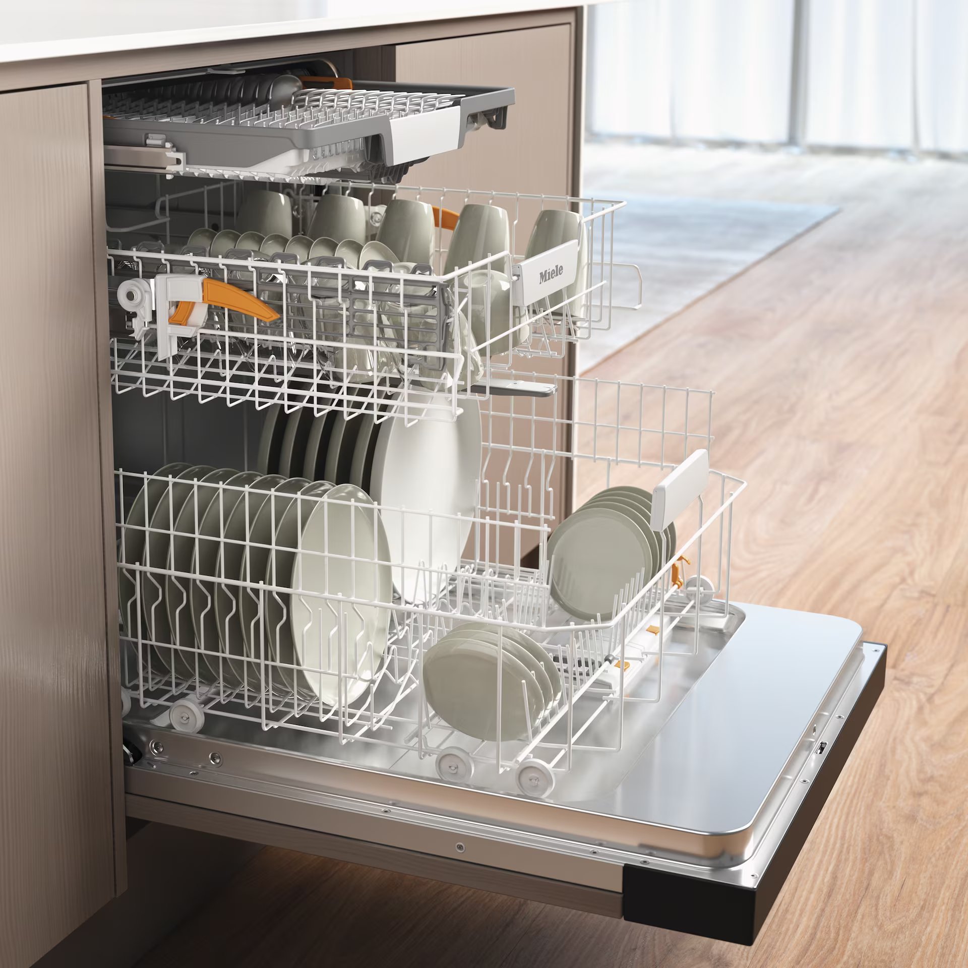 MIELE G5811SCIACTIVEPLUSOBSW vaatwasser met bedieningspaneel