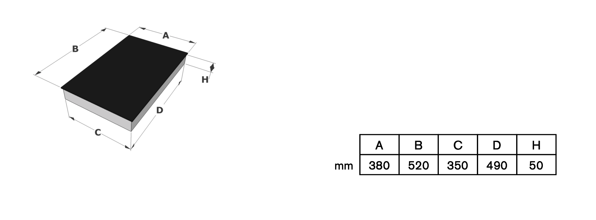NOVY 3762 inductiekookplaat - domino
