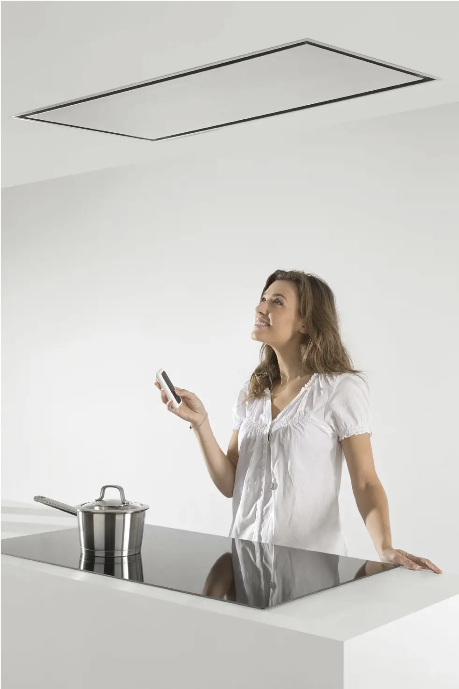 NOVY 6838 Pureline plafonddampkap - 90cm