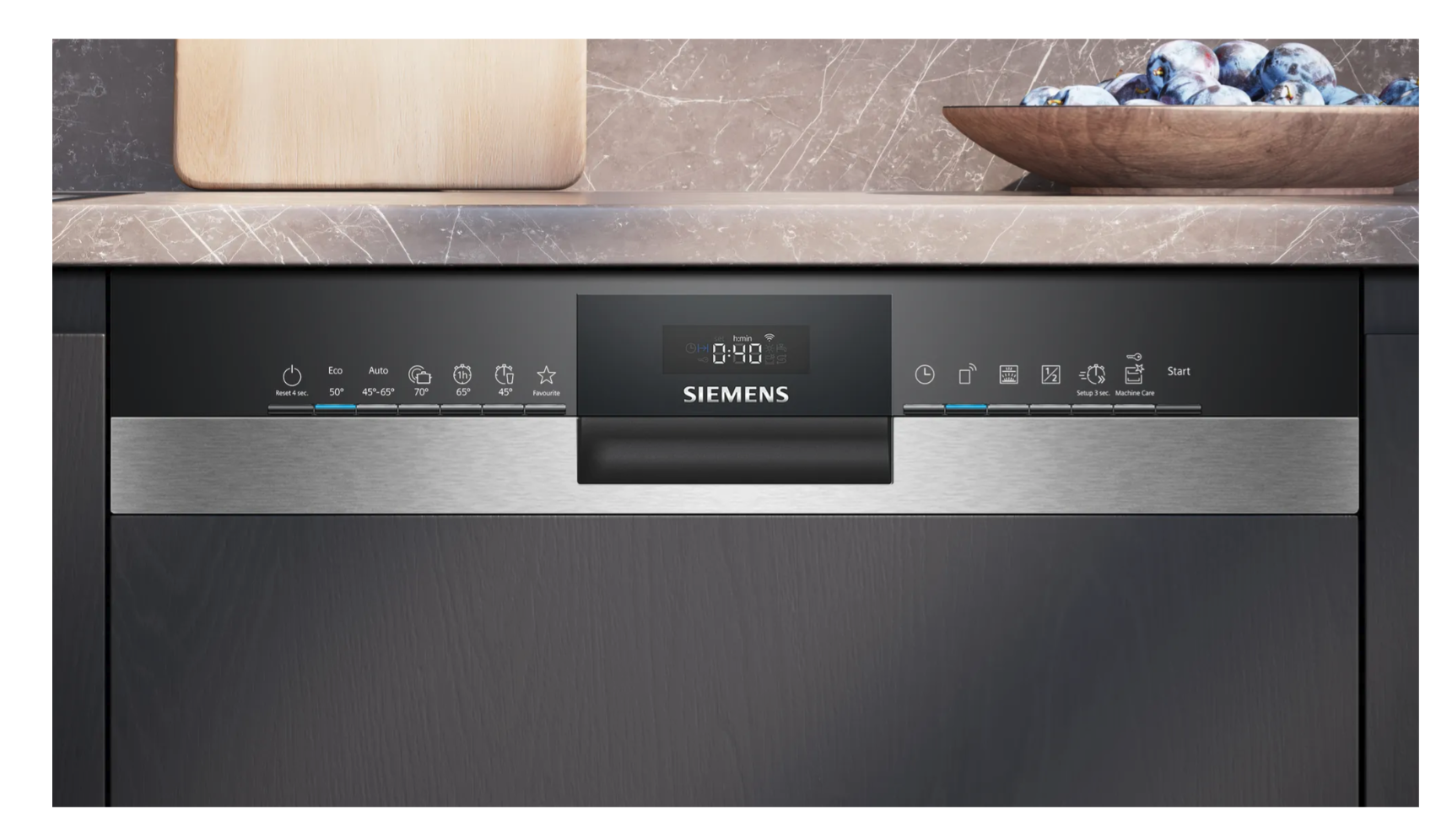 SIEMENS SN53ES04TE iQ300 vaatwasser met bedieningspaneel