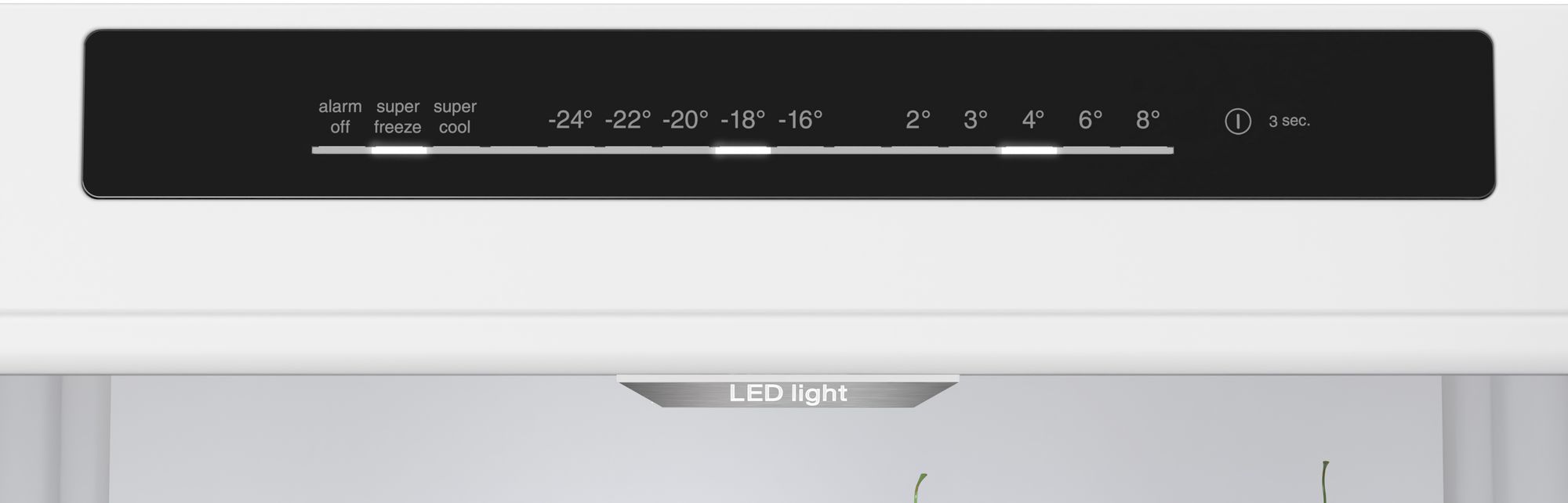 BOSCH KGN39EXCF SERIE 4 vrijstaande koel-/vriescombinatie - 203cm BOSCH KGN39EXCF SERIE 4 vrijstaande koel-/vriescombinatie - 203cm