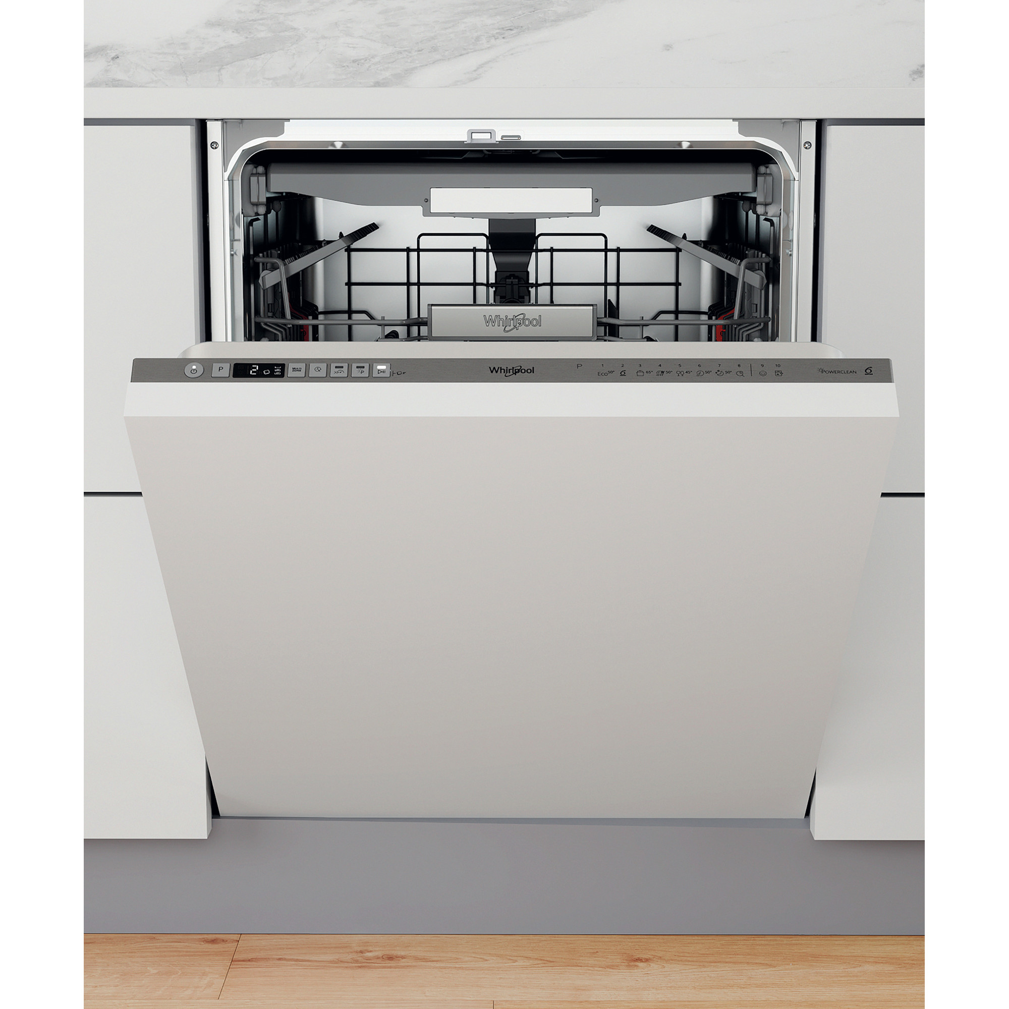 WHIRLPOOL W0ID751AX vaatwasser volledig integreerbaar WHIRLPOOL W0ID751AX vaatwasser volledig integreerbaar