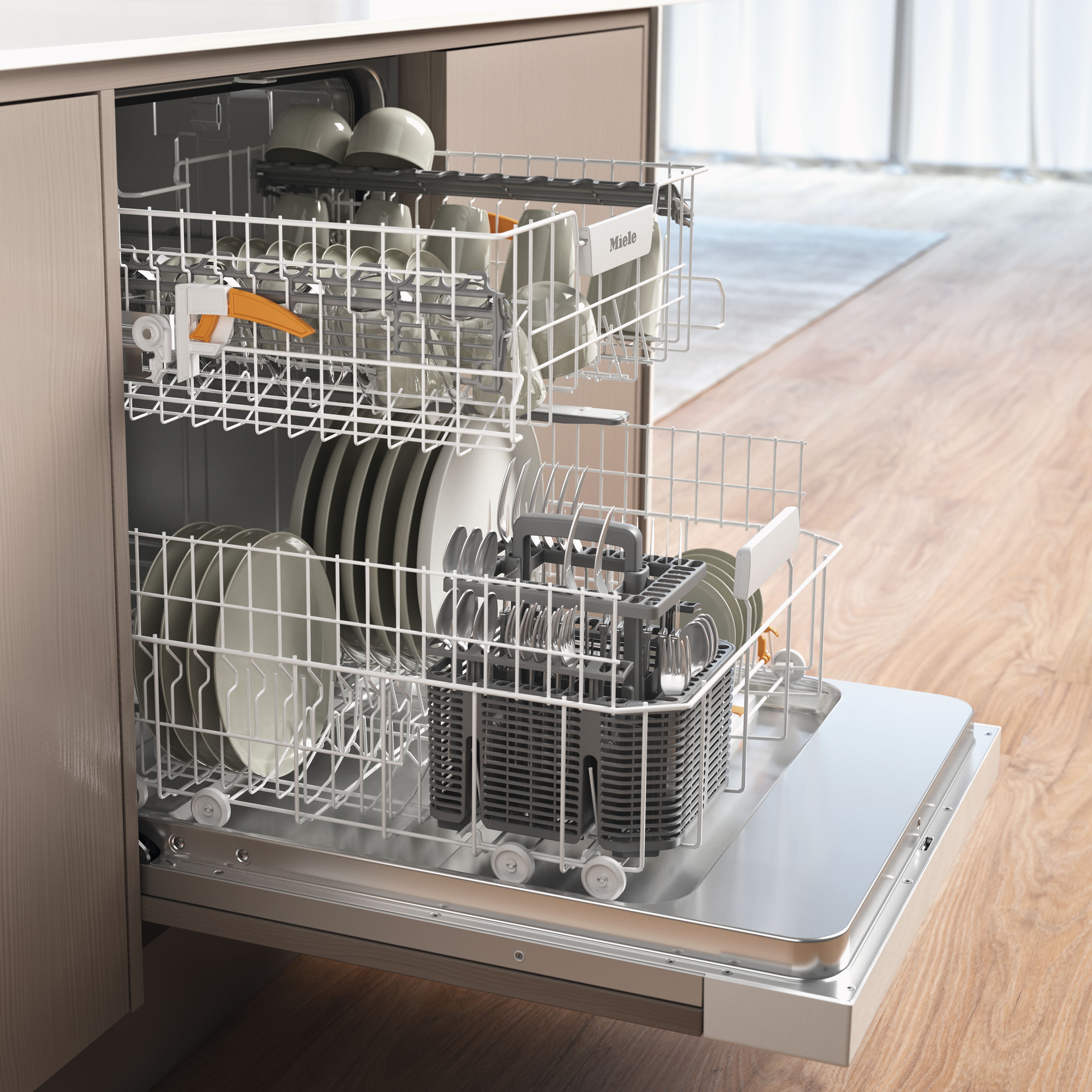 MIELE G5611IACTIVEBW vaatwasser met bedieningspaneel