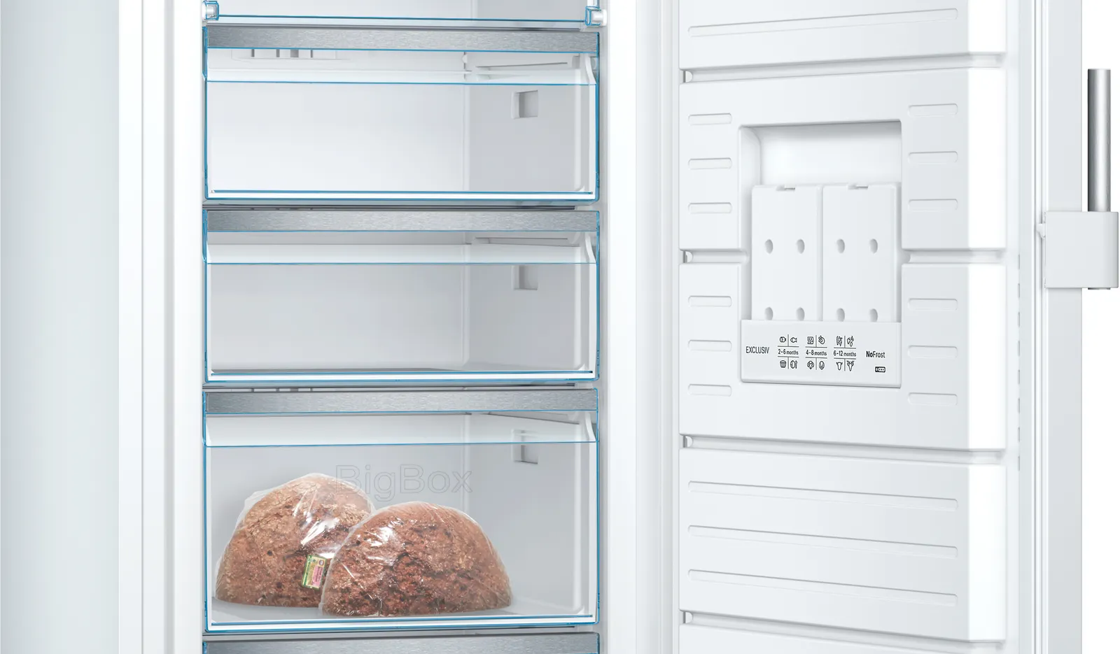 BOSCH GSN54EWCV SERIE 6 vrijstaande vriezer - 176cm