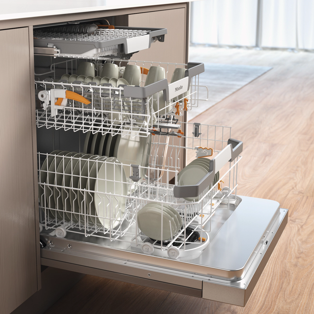 MIELE G7600SCICS vaatwasser met bedieningspaneel