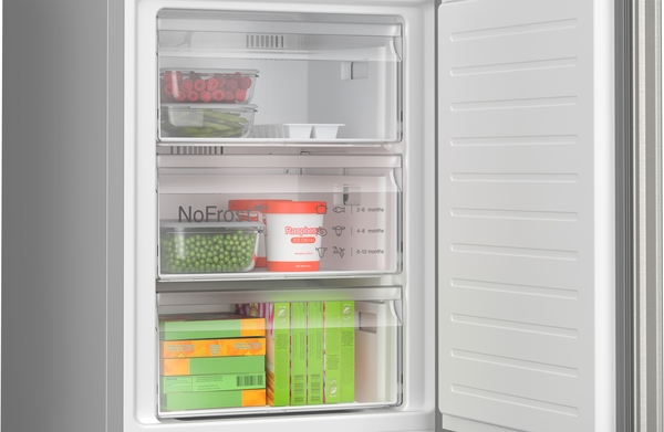 BOSCH KGN362IBF SERIE 4 vrijstaande koel-/vriescombinatie - 186cm