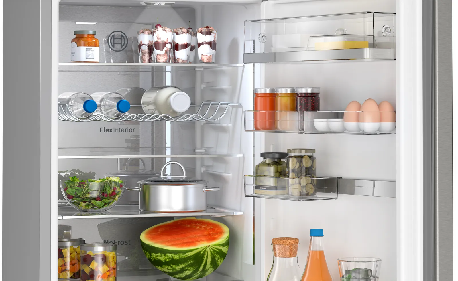 BOSCH KGN39AIBT SERIE 6 vrijstaande koel-/vriescombinatie - 203cm