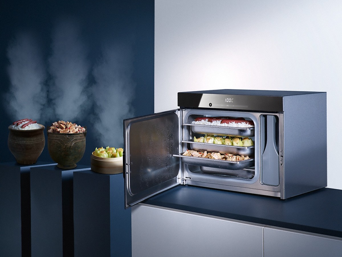 MIELE DG6010OBSW vrijstaande oven met stoom - 38cm