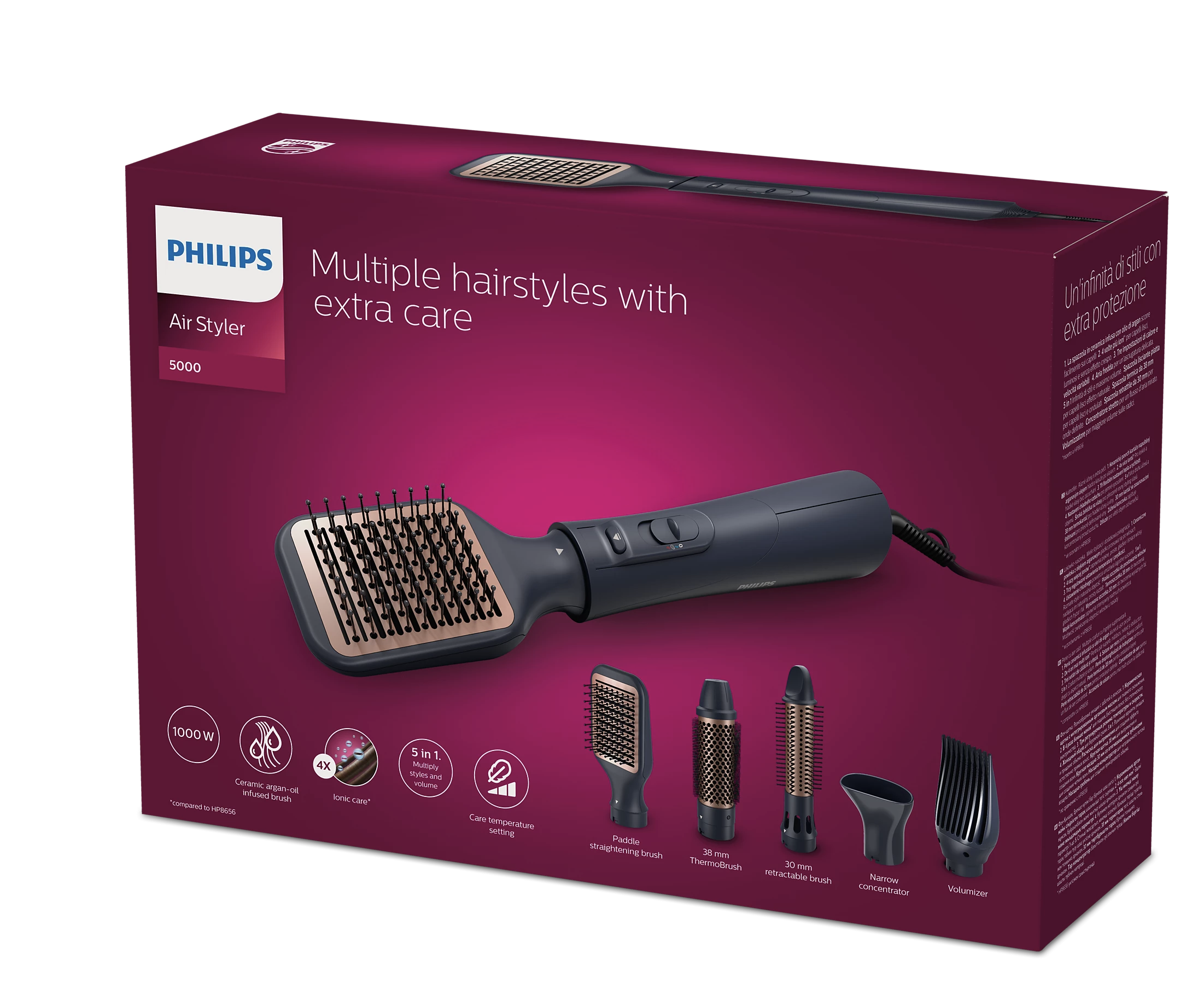 PHILIPS PHBHA530/00 warme luchtborstel