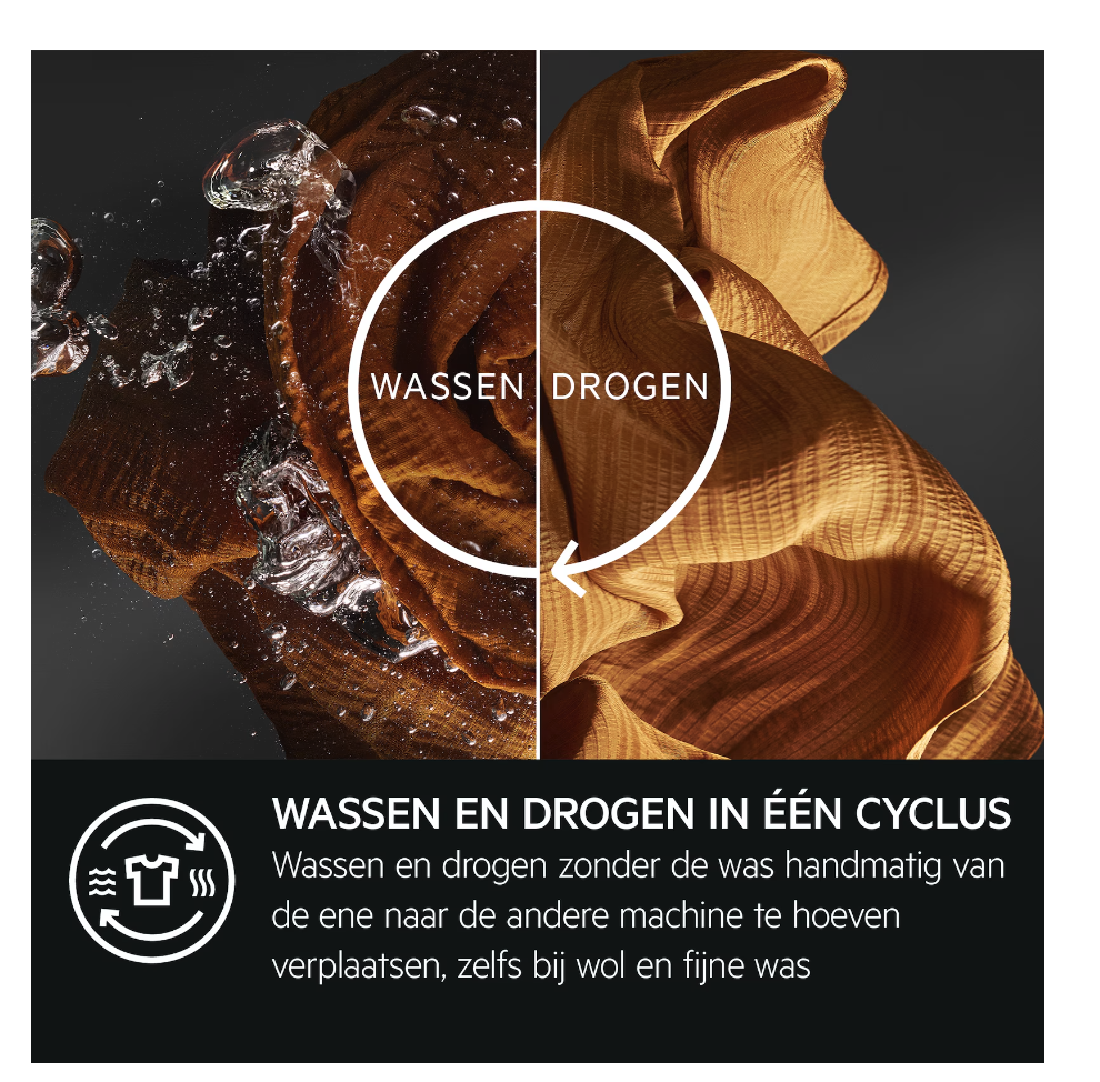 AEG LWR76UC164 7000  was- droogcombinatie