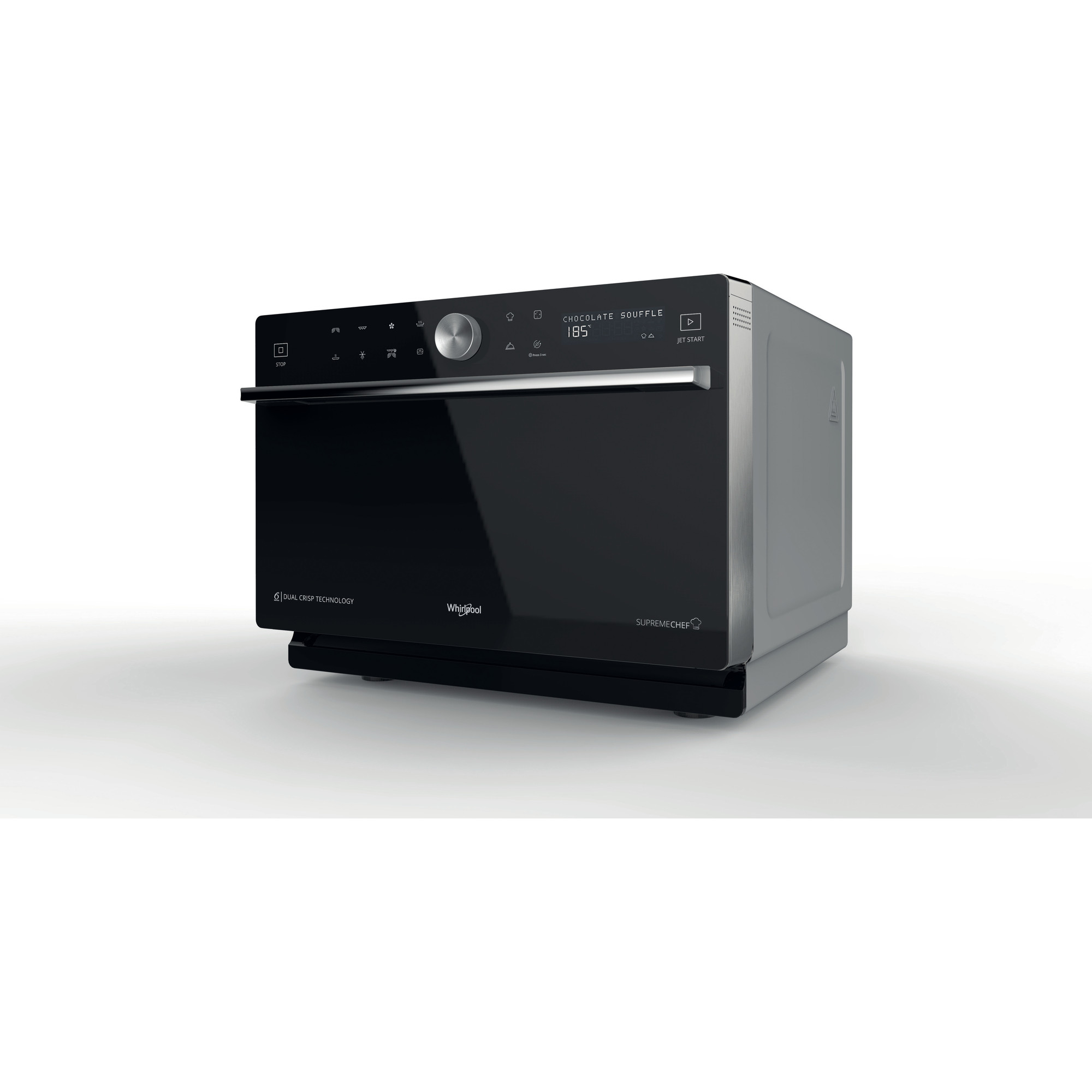 WHIRLPOOL MWSC9133SB vrijstaande microgolfoven - combi - 37cm