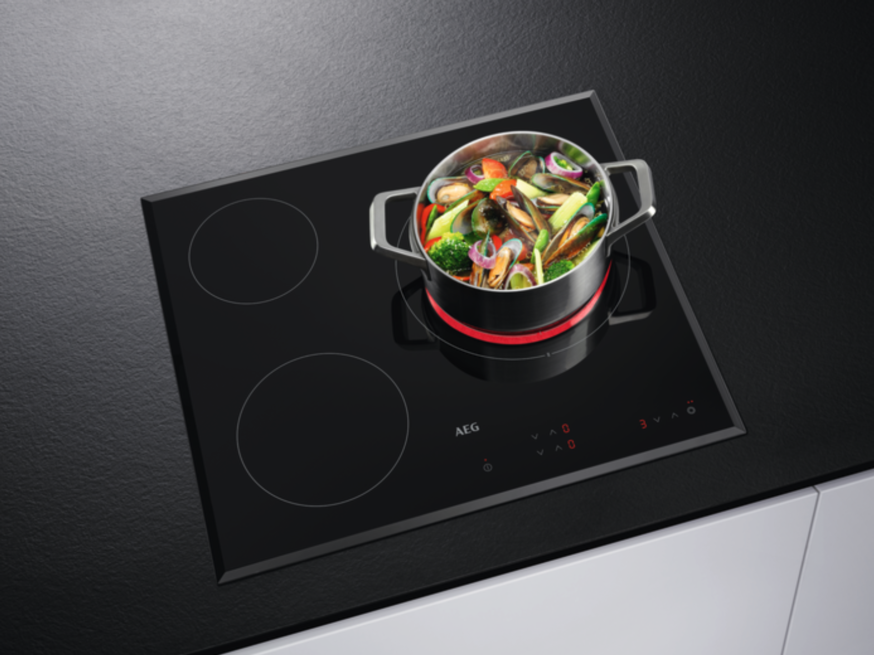 AEG HK624000FB 3000 vitrokeramische kookplaat - 60cm