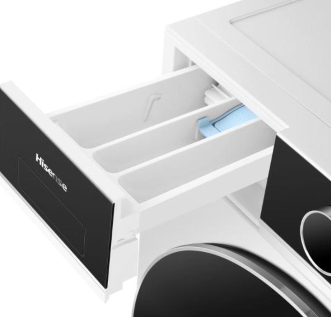 HISENSE WD5I8043BWF was- droogcombinatie