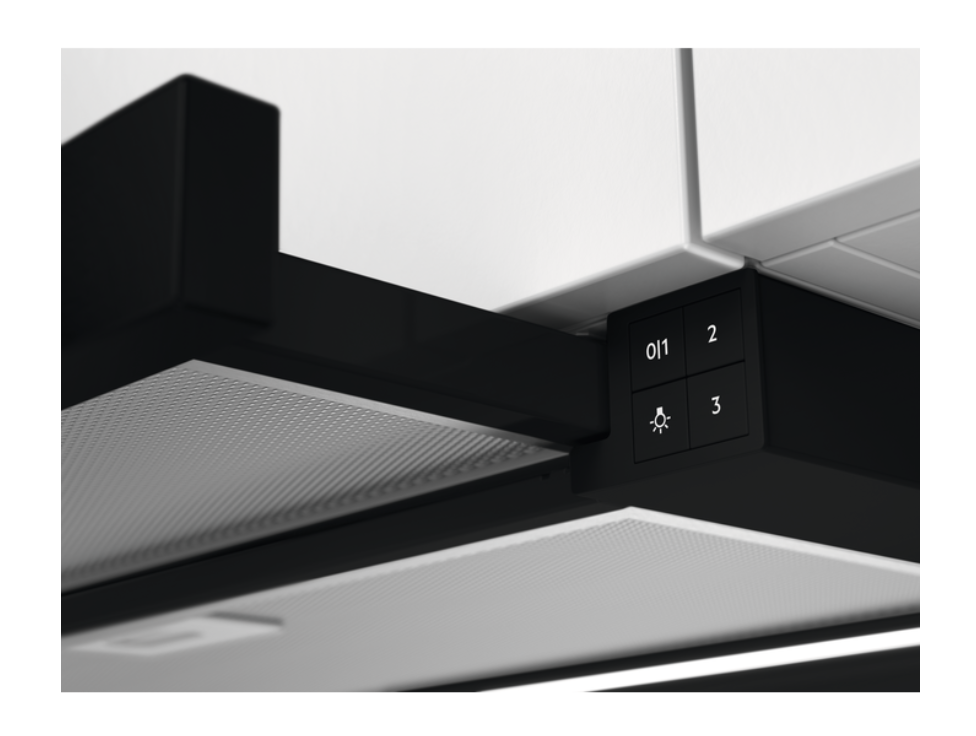 ELECTROLUX LFP619K 600 telescopische dampkap - 90cm