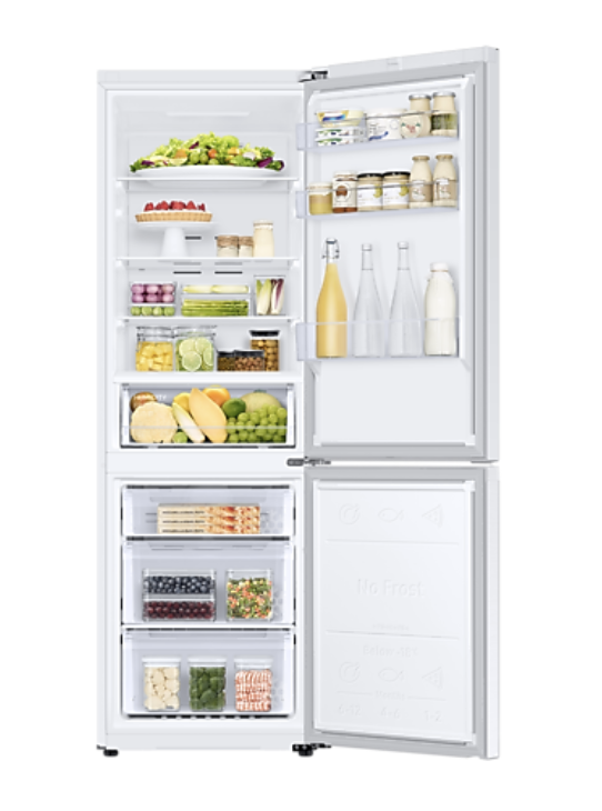 SAMSUNG RB34C670DWW/EF vrijstaande koel-/vriescombinatie - 185cm SAMSUNG RB34C670DWW/EF vrijstaande koel-/vriescombinatie - 185cm