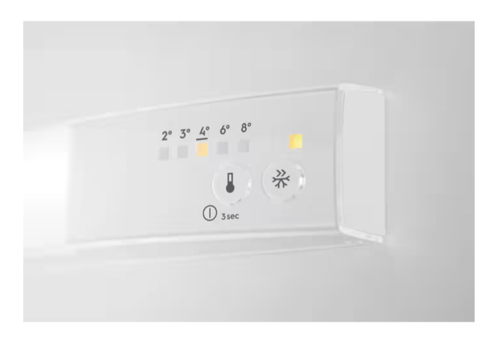 ELECTROLUX LFB3AE12S 500 koelkast met vriesvak  - 122cm