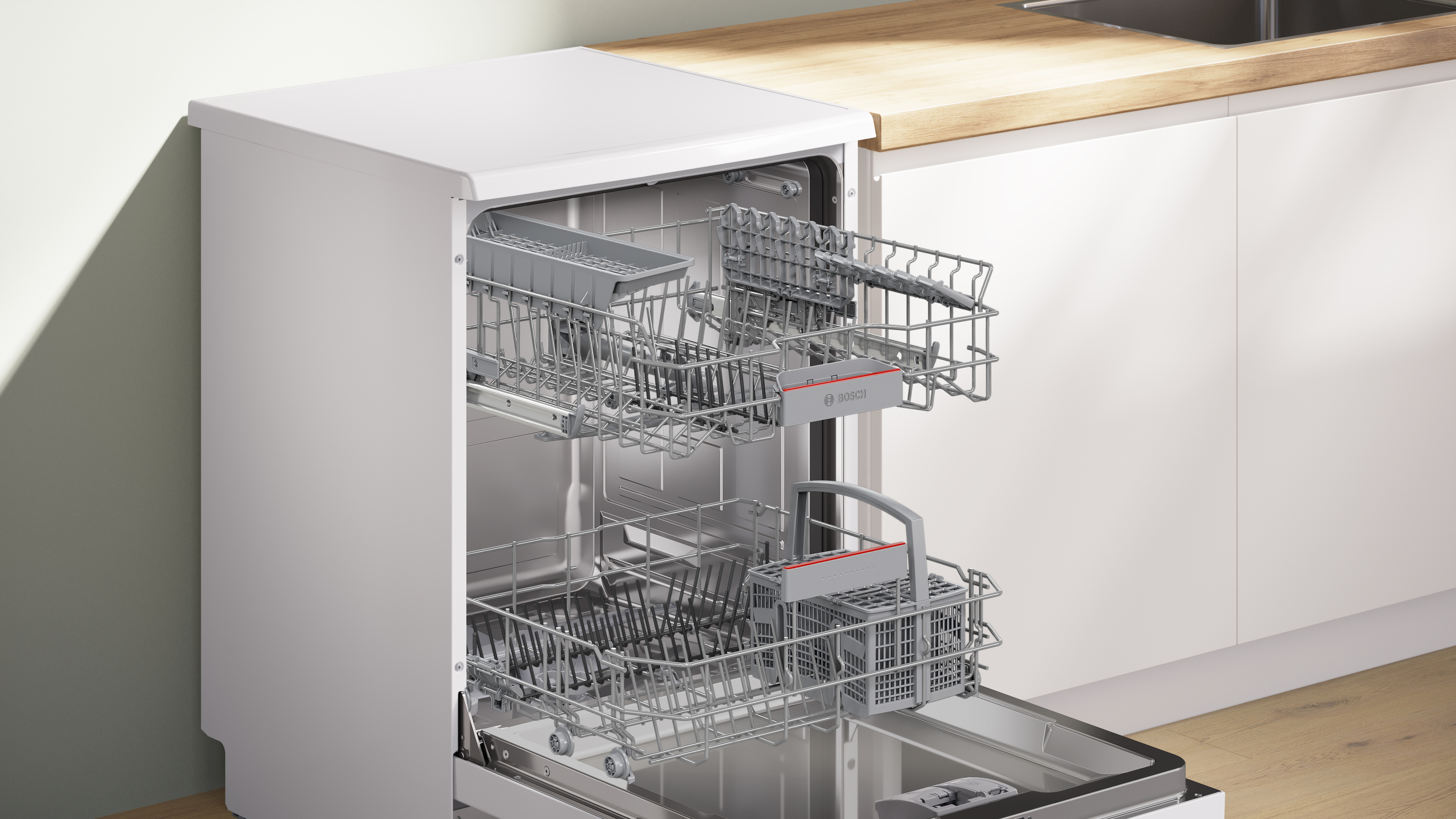 BOSCH SMS4ELW21E SERIE 4 vrijstaande vaatwasser