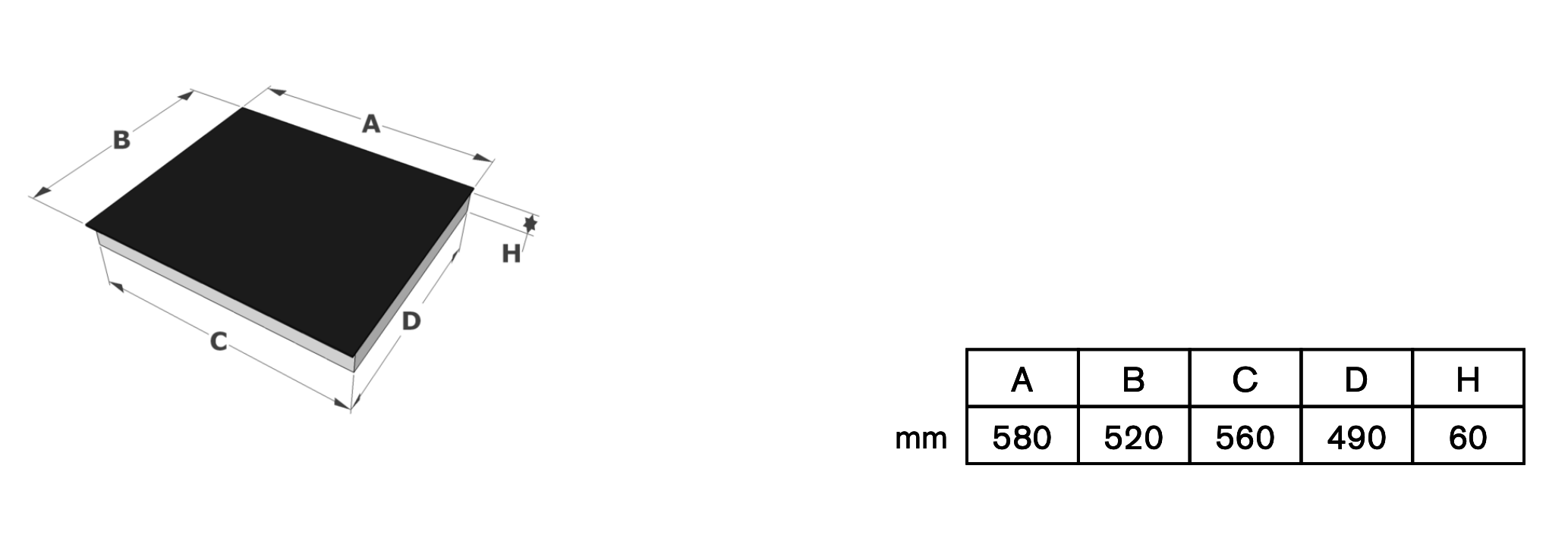 NOVY 3754 teppan yaki - domino