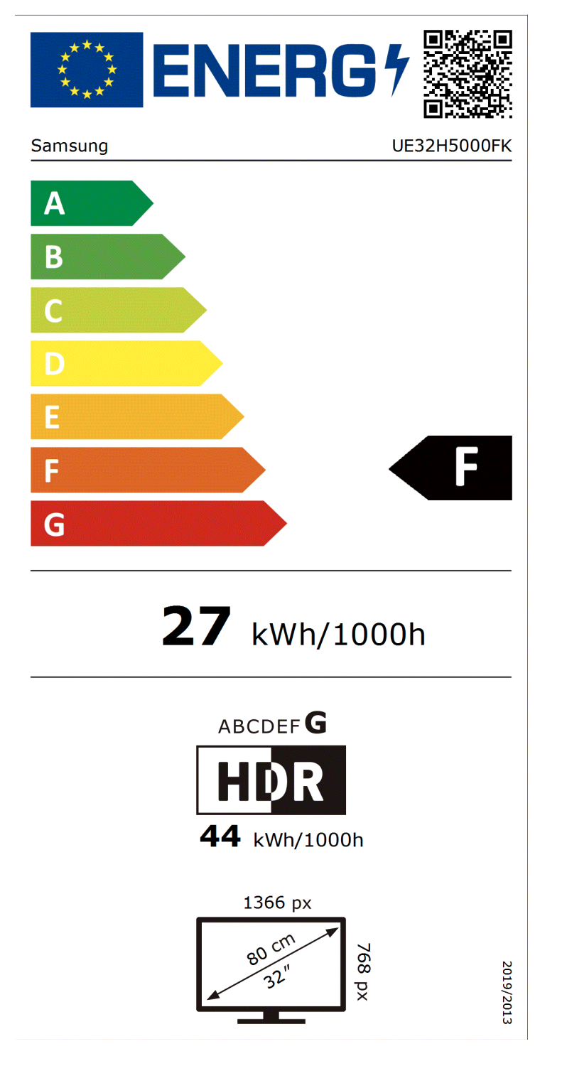 SAMSUNG UE32H5000FKXXN televisie HD - 32"