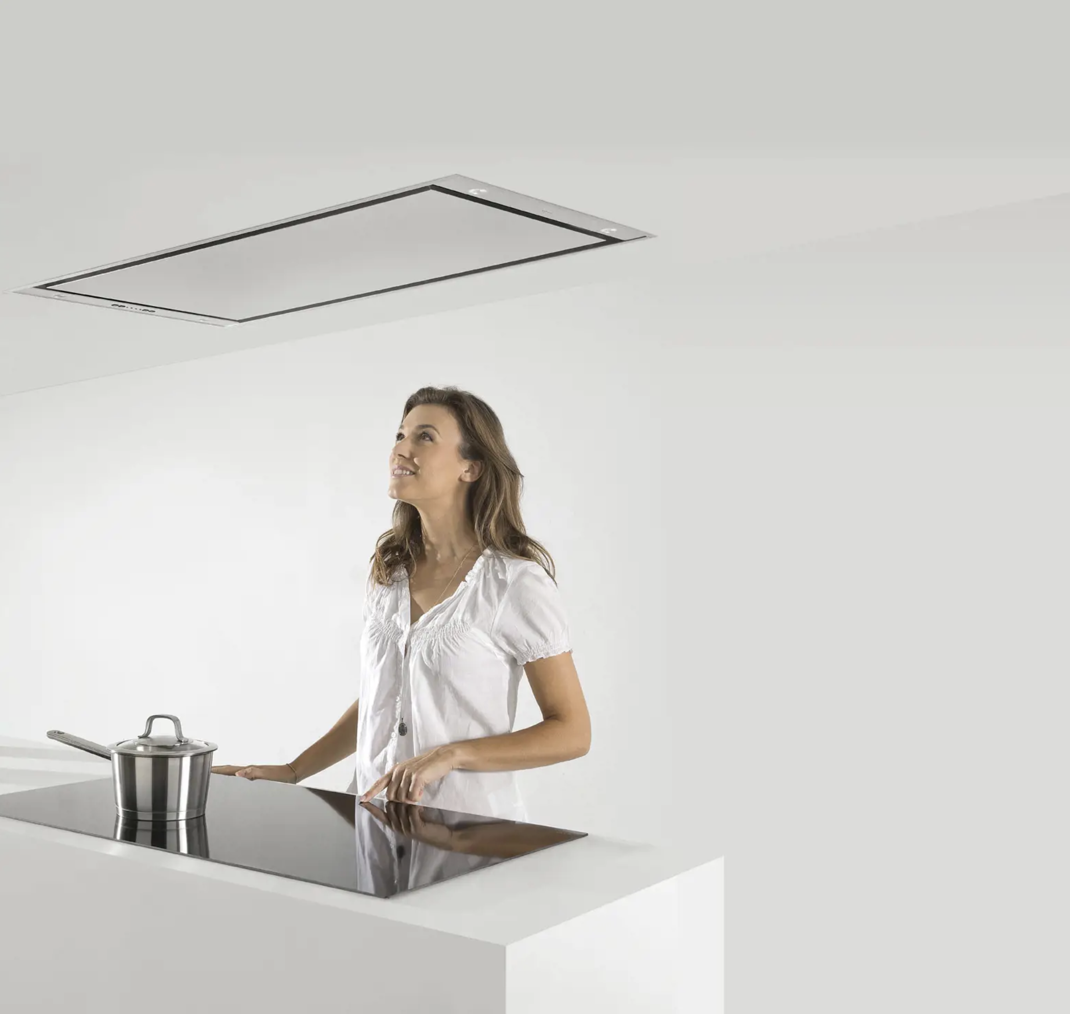 NOVY 6835 Pureline plafonddampkap - 90cm