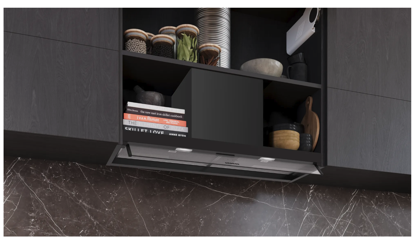 SIEMENS LJ95BCC60 geïntegreerde dampkap - 90cm