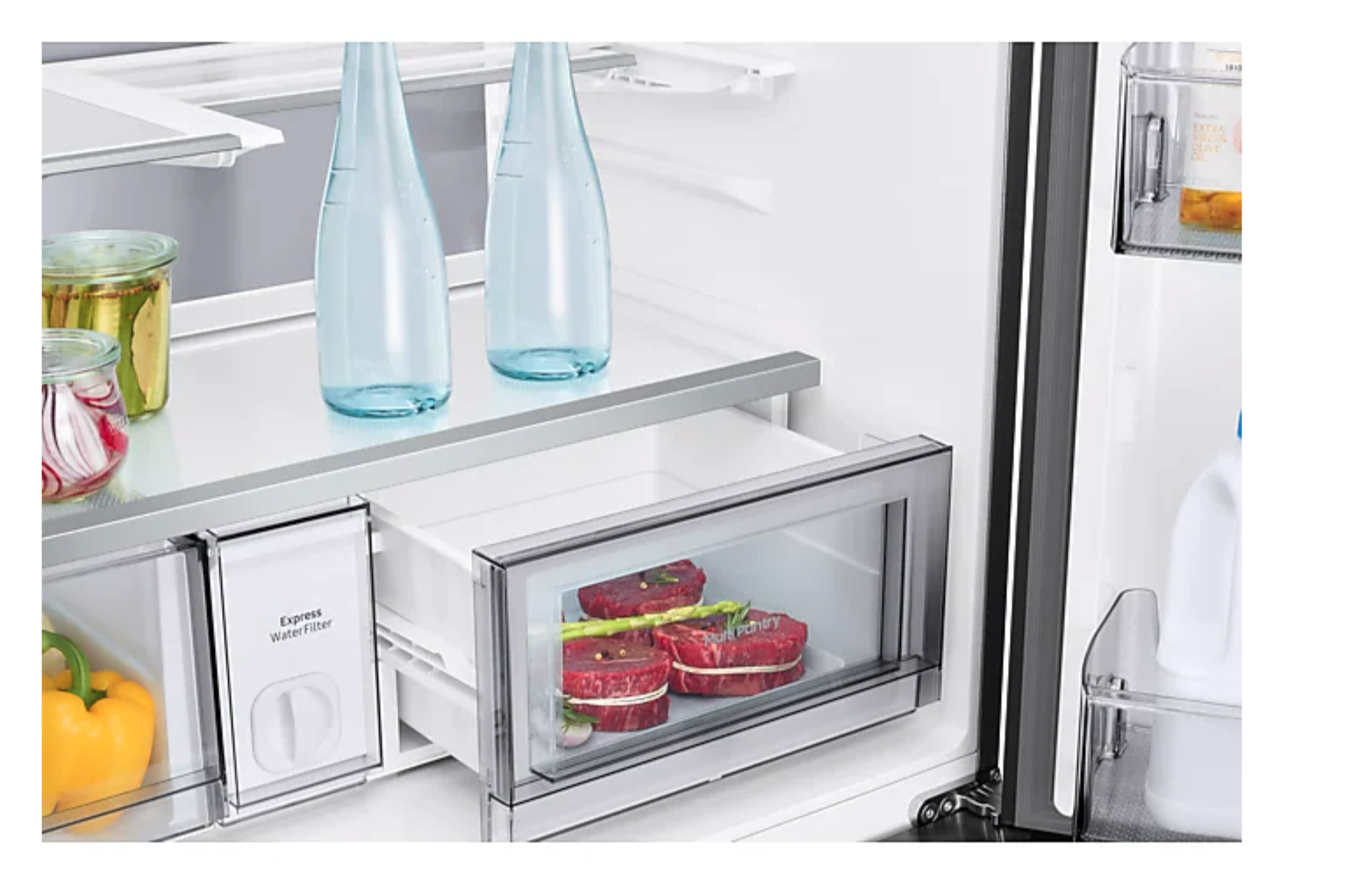 SAMSUNG RM90F67CECEF side-by-side