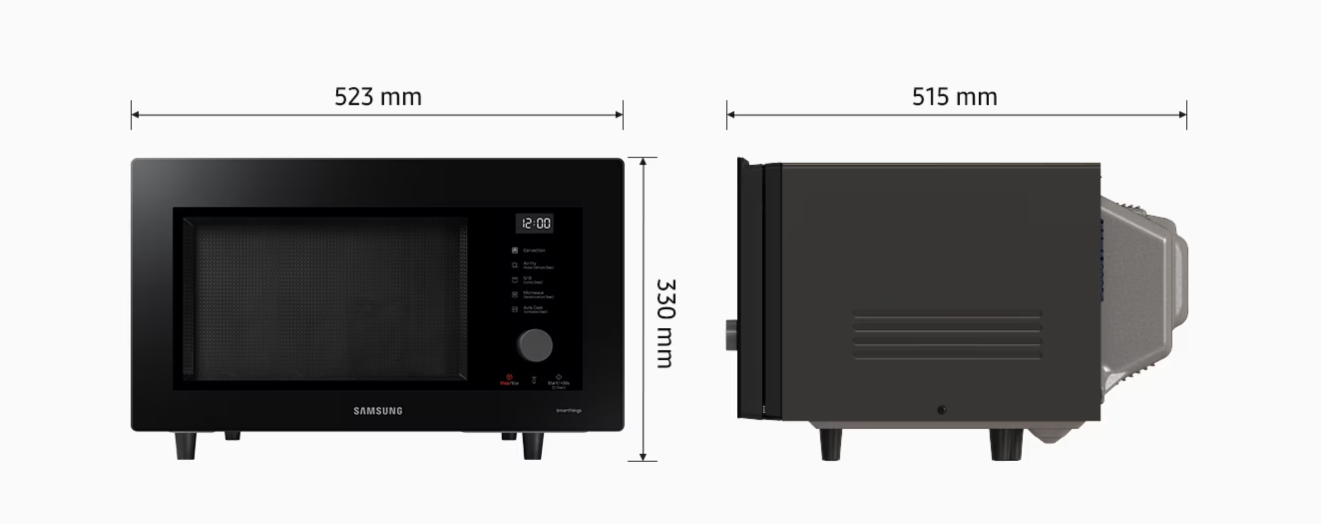 SAMSUNG MC32DB7746KCE1 vrijstaande microgolfoven - 33cm SAMSUNG MC32DB7746KCE1 vrijstaande microgolfoven - 33cm