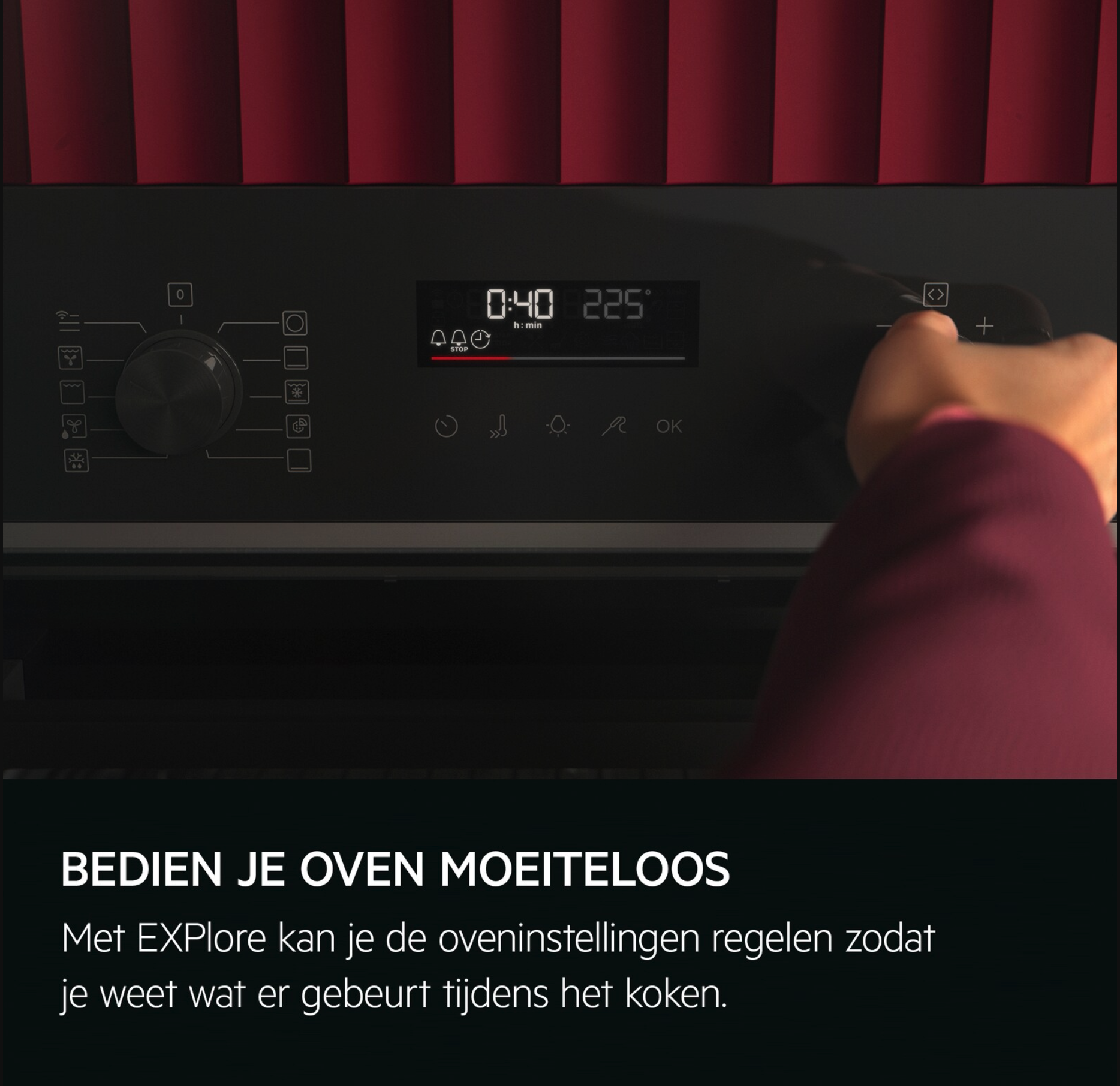 AEG OO5NK40K 5000 multifunctionele oven met microgolfoven - 45cm