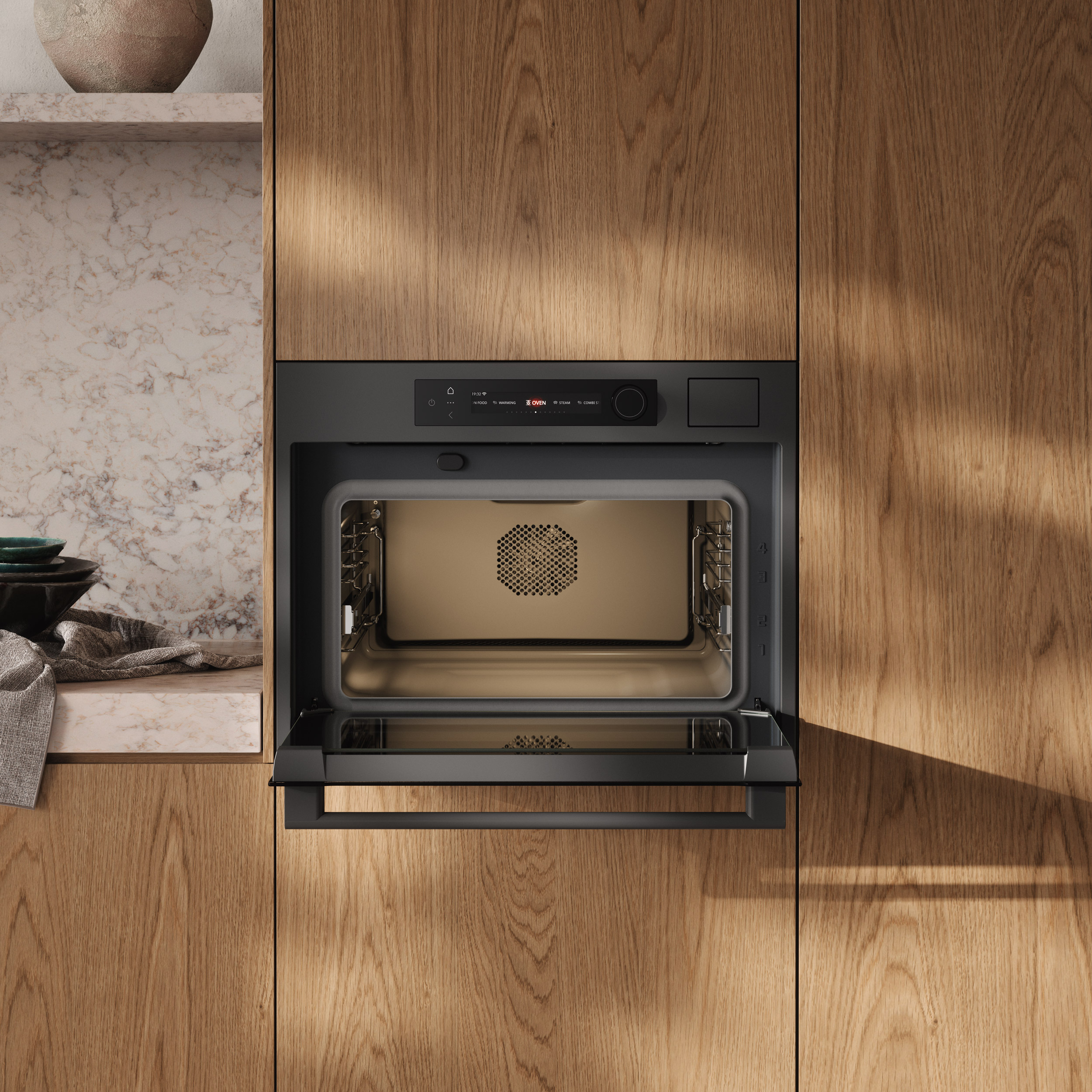 ATAG CS8495D multifunctionele oven met stoom - 45cm