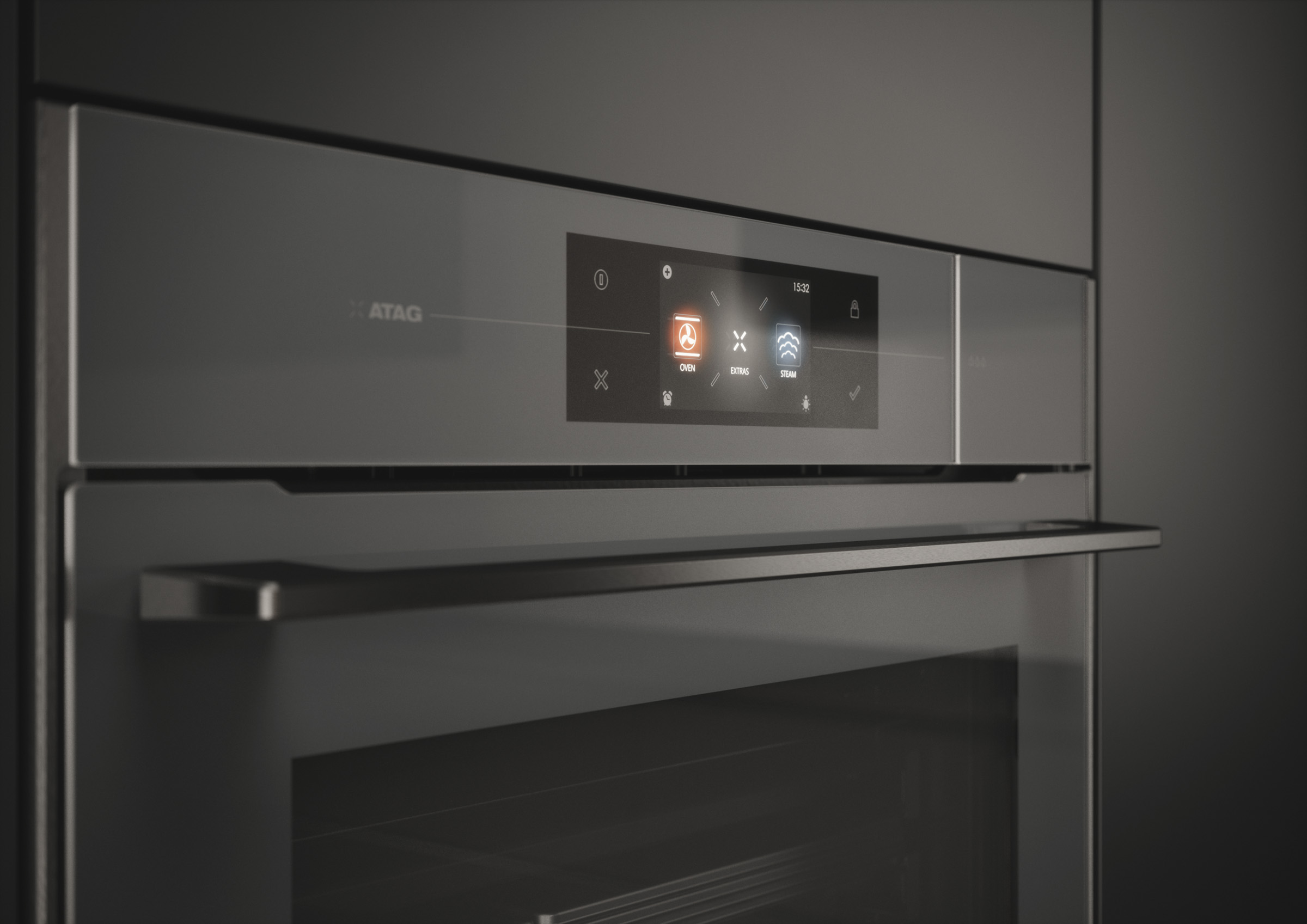 ATAG CS4585M1C multifunctionele oven met stoom - 45cm