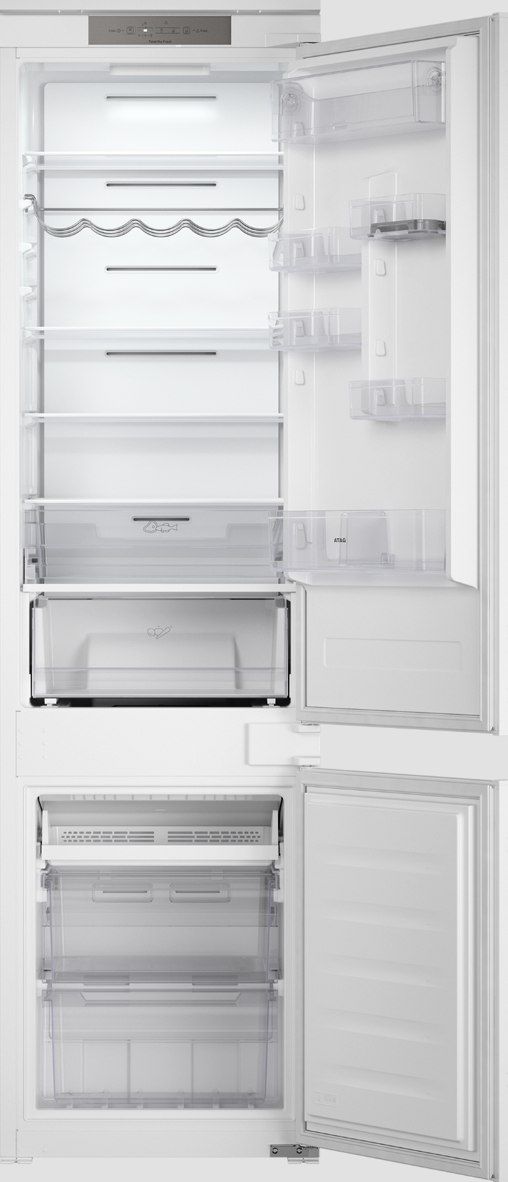 ATAG KS37194DN koel-/vriescombinatie - 194cm