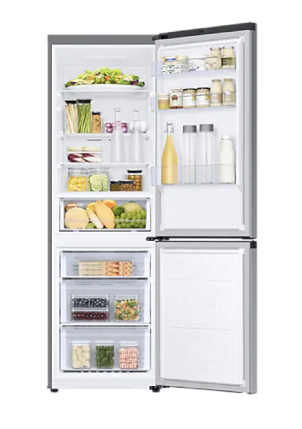 SAMSUNG RB34C601DSA/EF vrijstaande koel-/vriescombinatie - 185cm SAMSUNG RB34C601DSA/EF vrijstaande koel-/vriescombinatie - 185cm