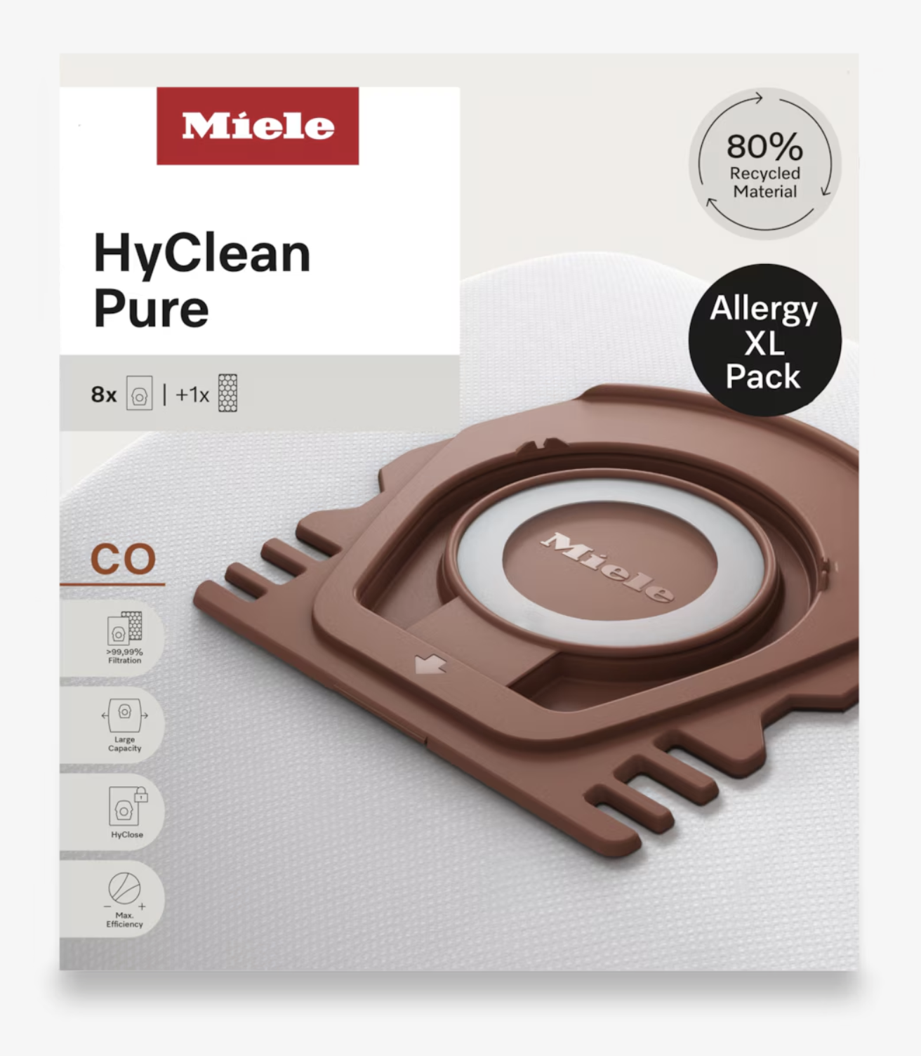 MIELE ALLERGYXLHYCLEANPURECO+HA50