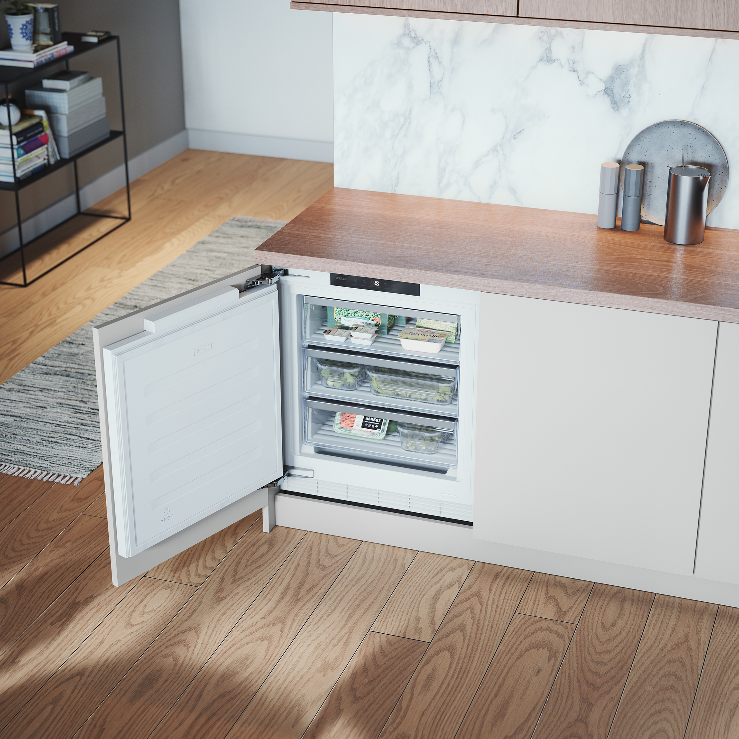 ATAG KU2590C onderbouw vriezer