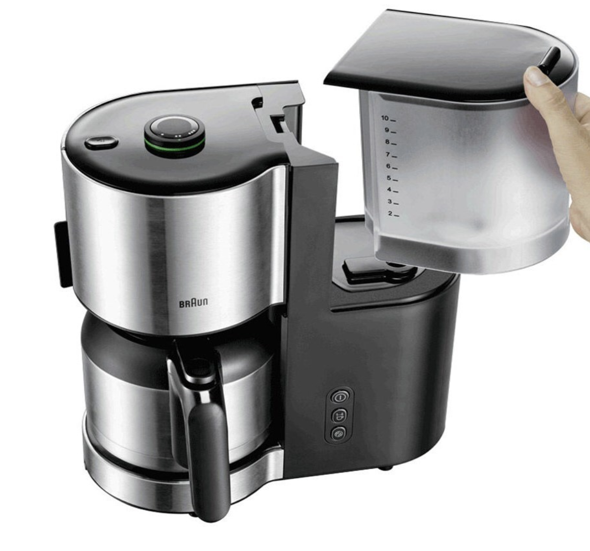 BRAUN (DELONGHI) BHKF5105BK koffiezetapparaat BRAUN (DELONGHI) BHKF5105BK koffiezetapparaat