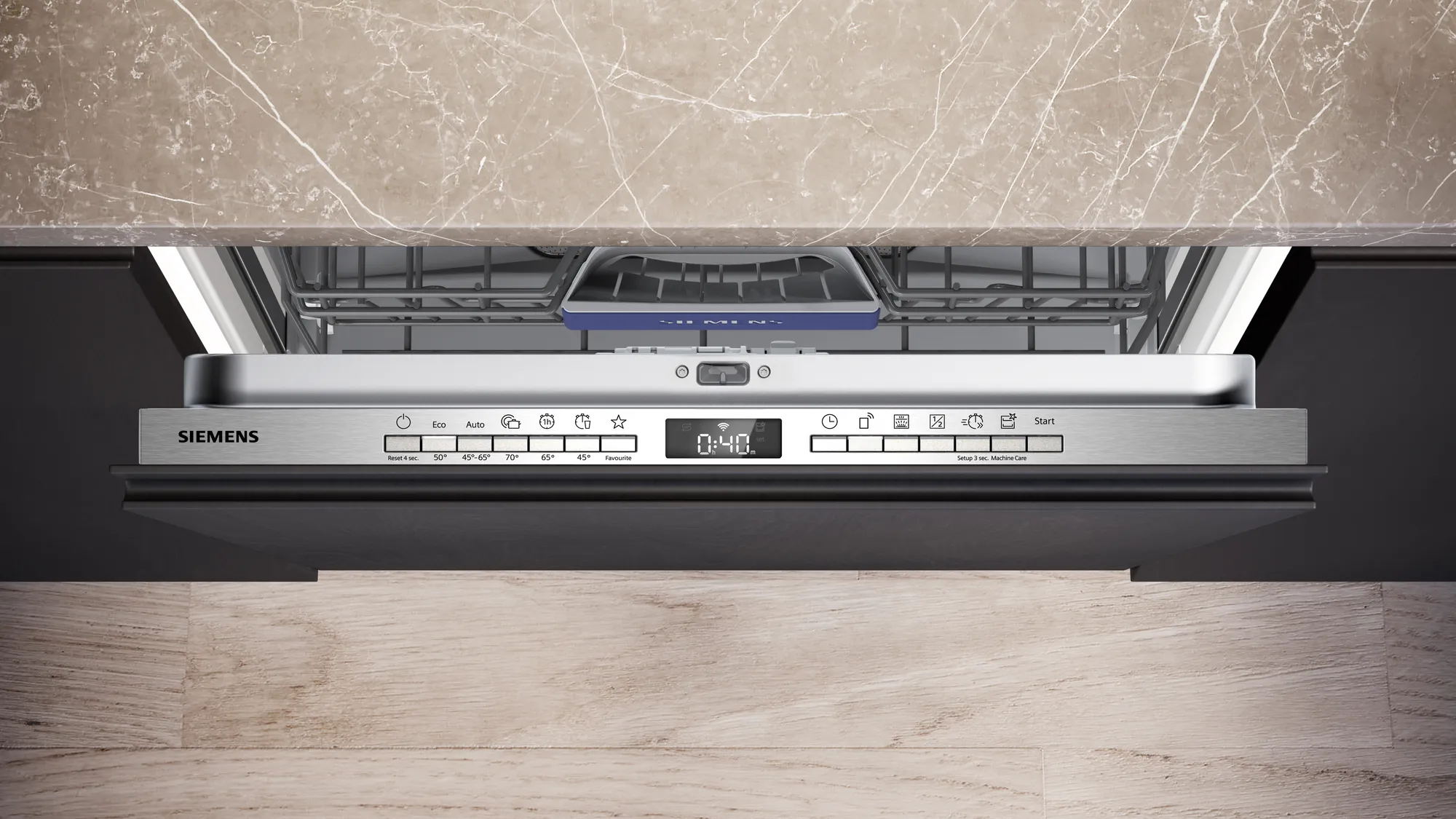 SIEMENS SN63EX06VE iQ300 vaatwasser volledig integreerbaar