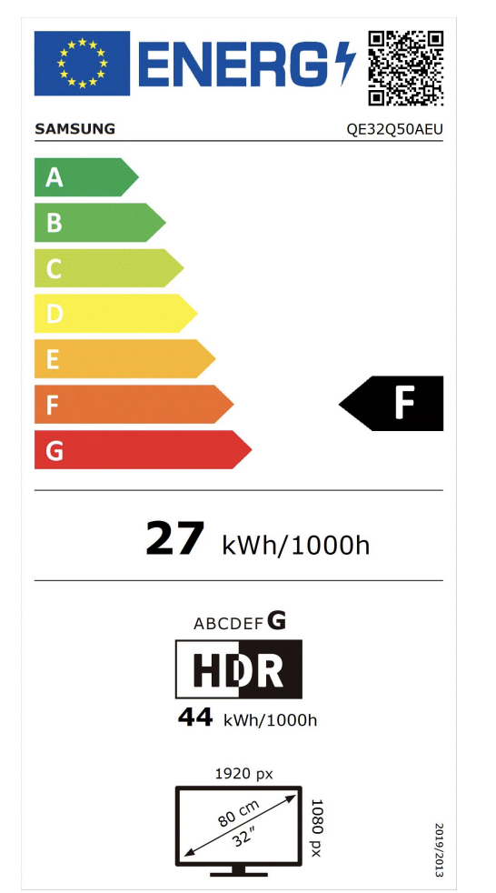 SAMSUNG QE32Q50AEUXXN televisie Full HD - 32"