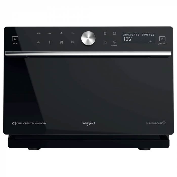 WHIRLPOOL MWSC9133SB vrijstaande microgolfoven - combi - 37cm