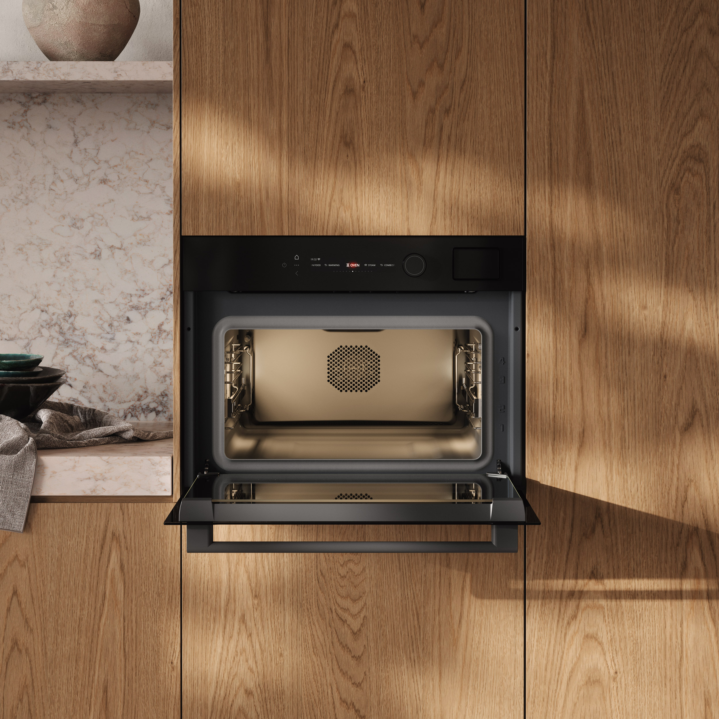 ATAG CS8471D multifunctionele oven met stoom - 45cm