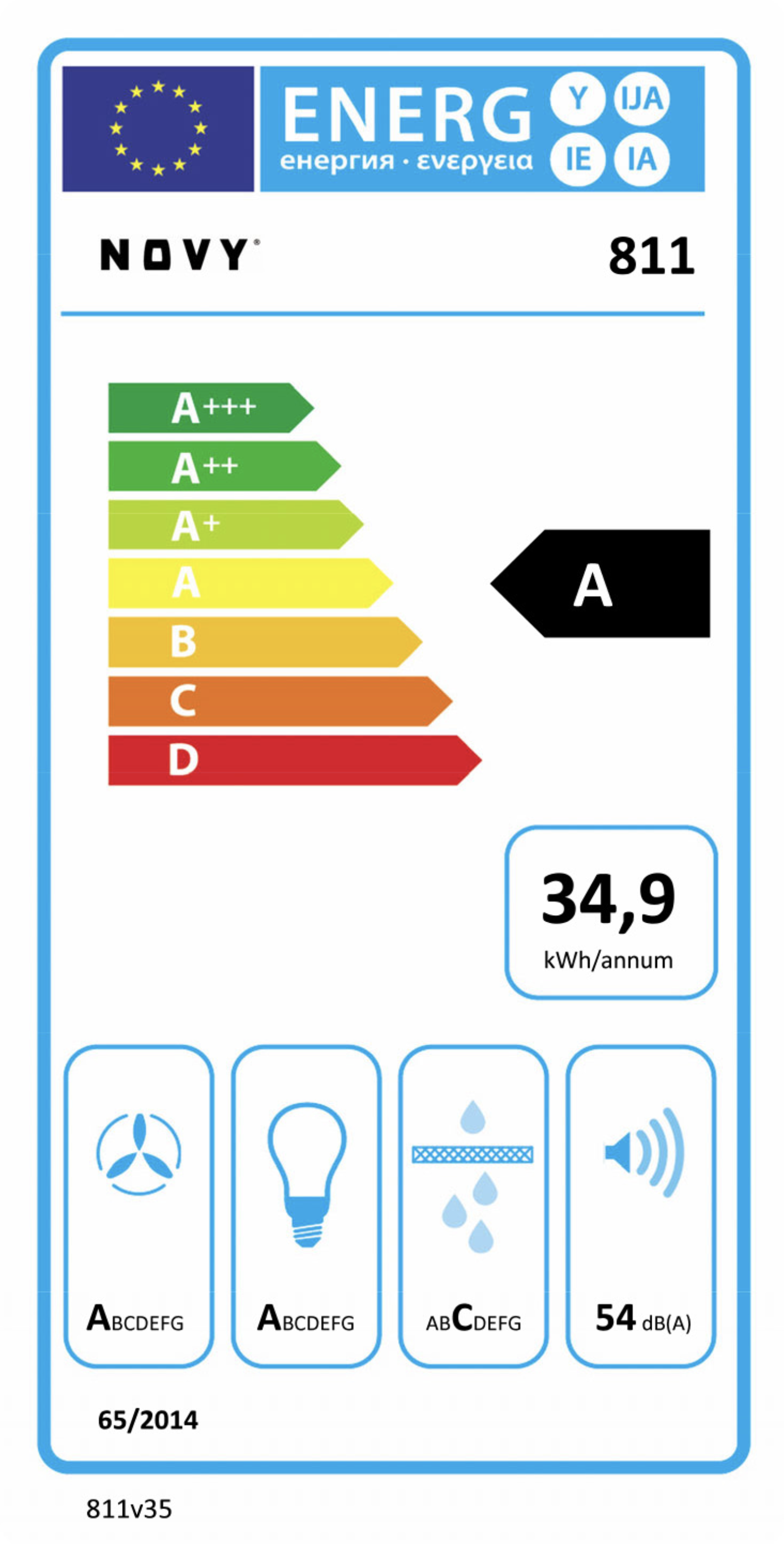 NOVY 811 Mini Pureline inbouwgroep - 56cm