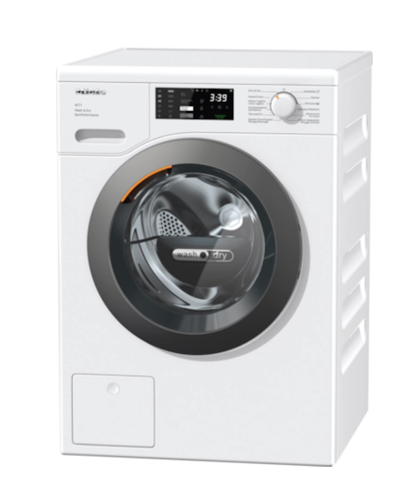 MIELE WTD280WCS STANDARD CHROME EDITION was- droogcombinatie