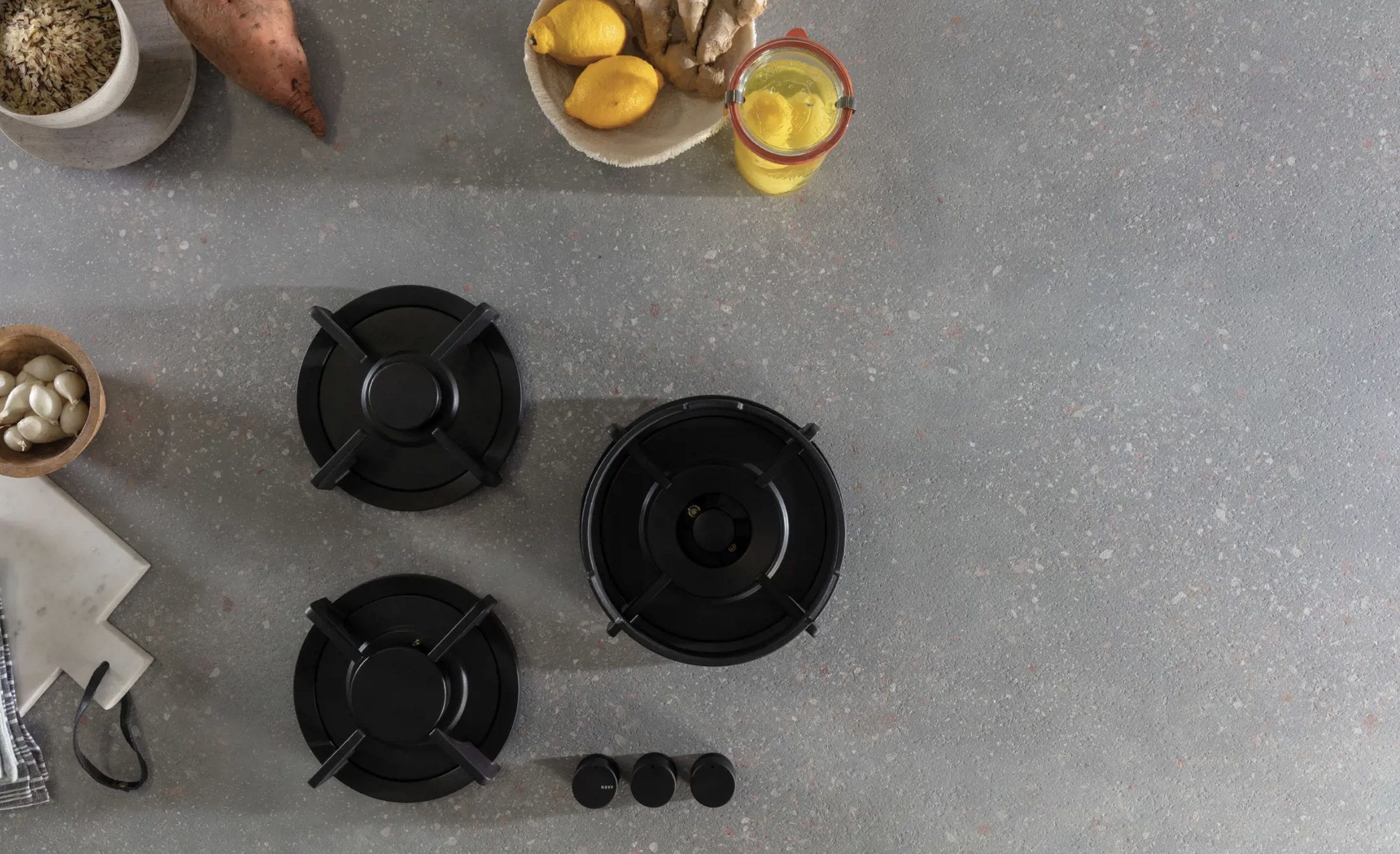 NOVY 56006 gaskookplaat - domino